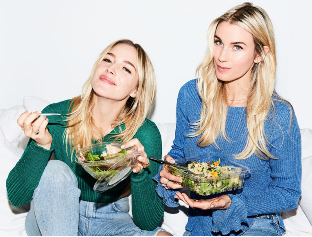 Danielle DuBoise & Whitney Tingle, founders of Sakara Life, both grew up together, and attended IIN .