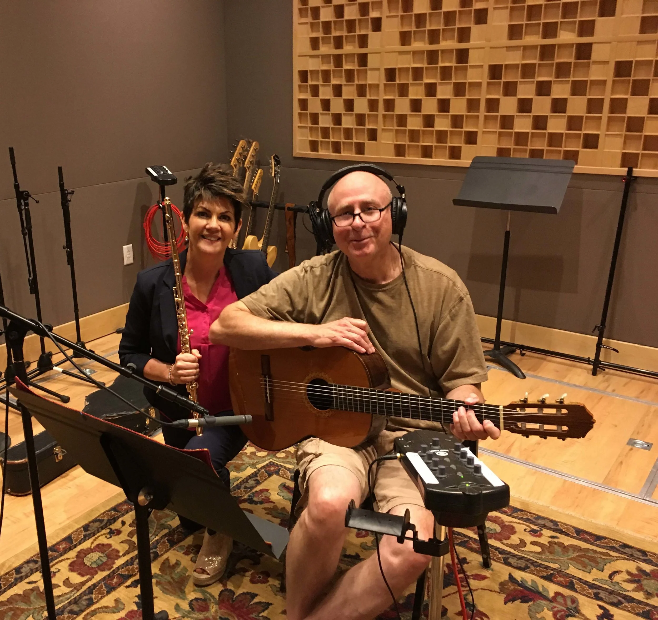 Jeannine Goeckeritz – Come Dream With Me Album – Recording Session – HUGEsound Post Production - Rich Dixon - Guitar.jpg