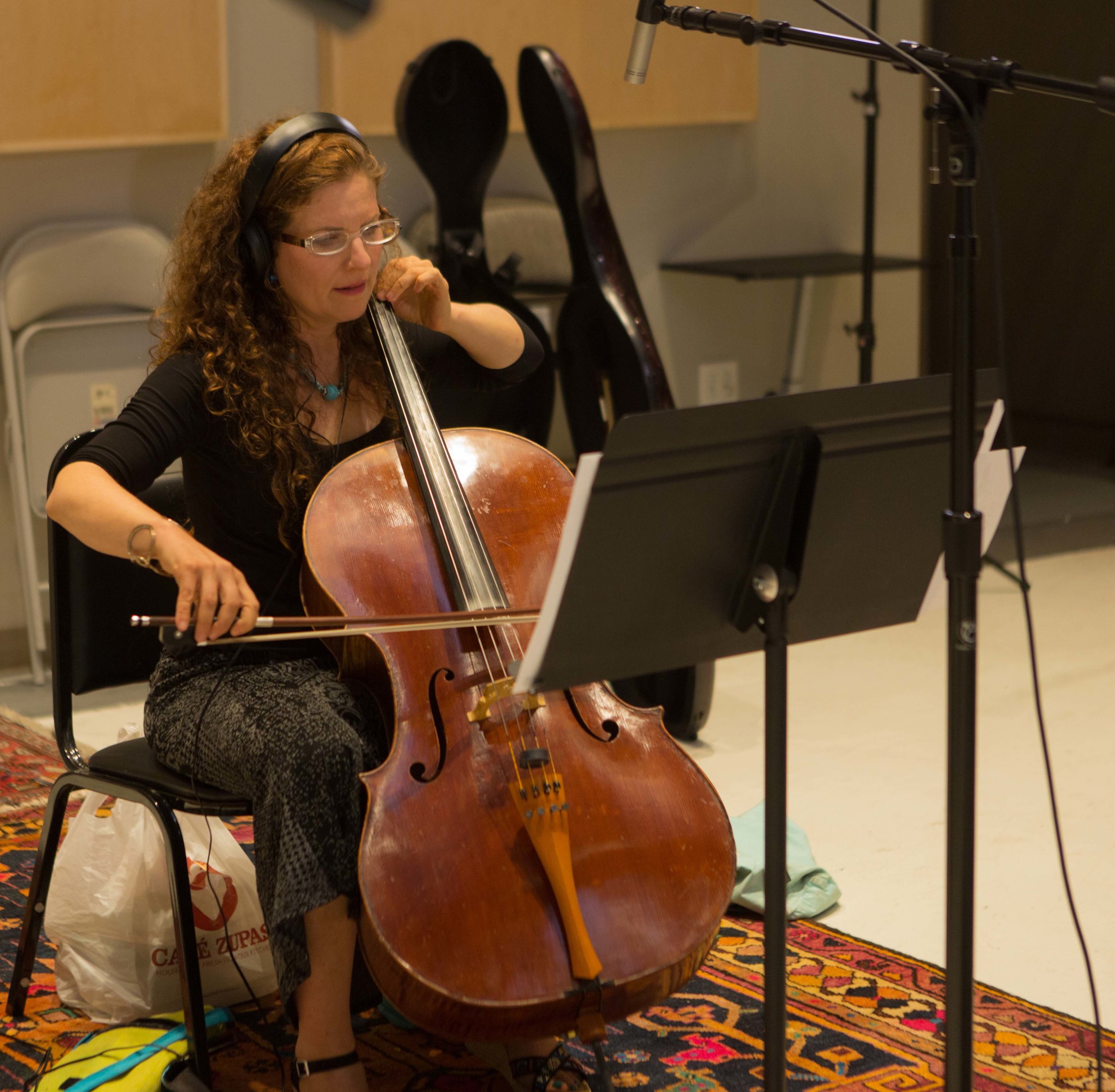 Jeannine Goeckeritz – Come Dream With Me Album – Recording Session – HUGEsound Post Production - Nicole Pinnell - Cello.jpg