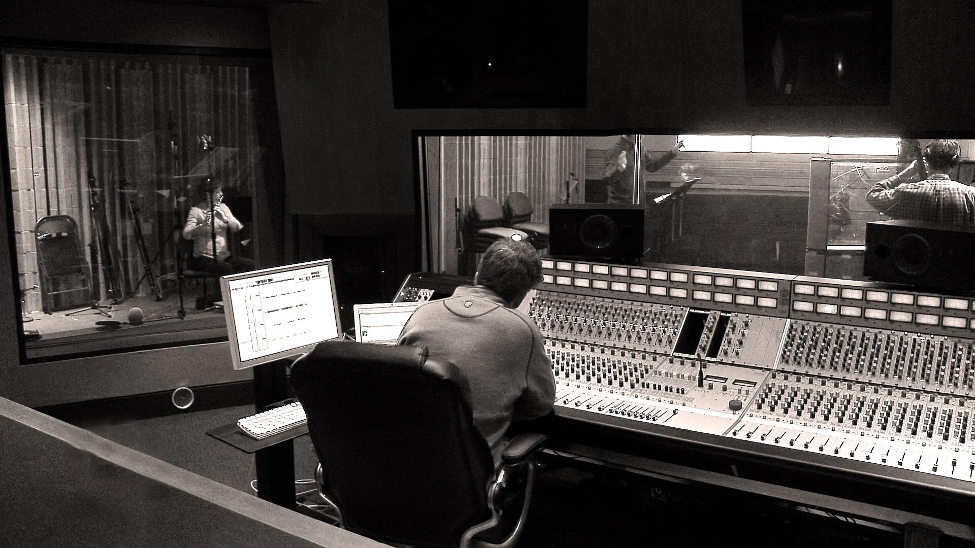 Recording Session for Chanson, Michael Greene