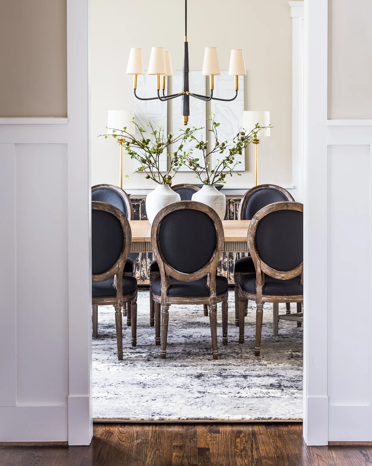 Interior design photography by Erin Comerford Photography for West Trade Interiors.