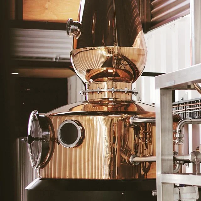 Standing proud ⚗️🖤 #homemade #tasmanianwhisky #tasmaniangin
