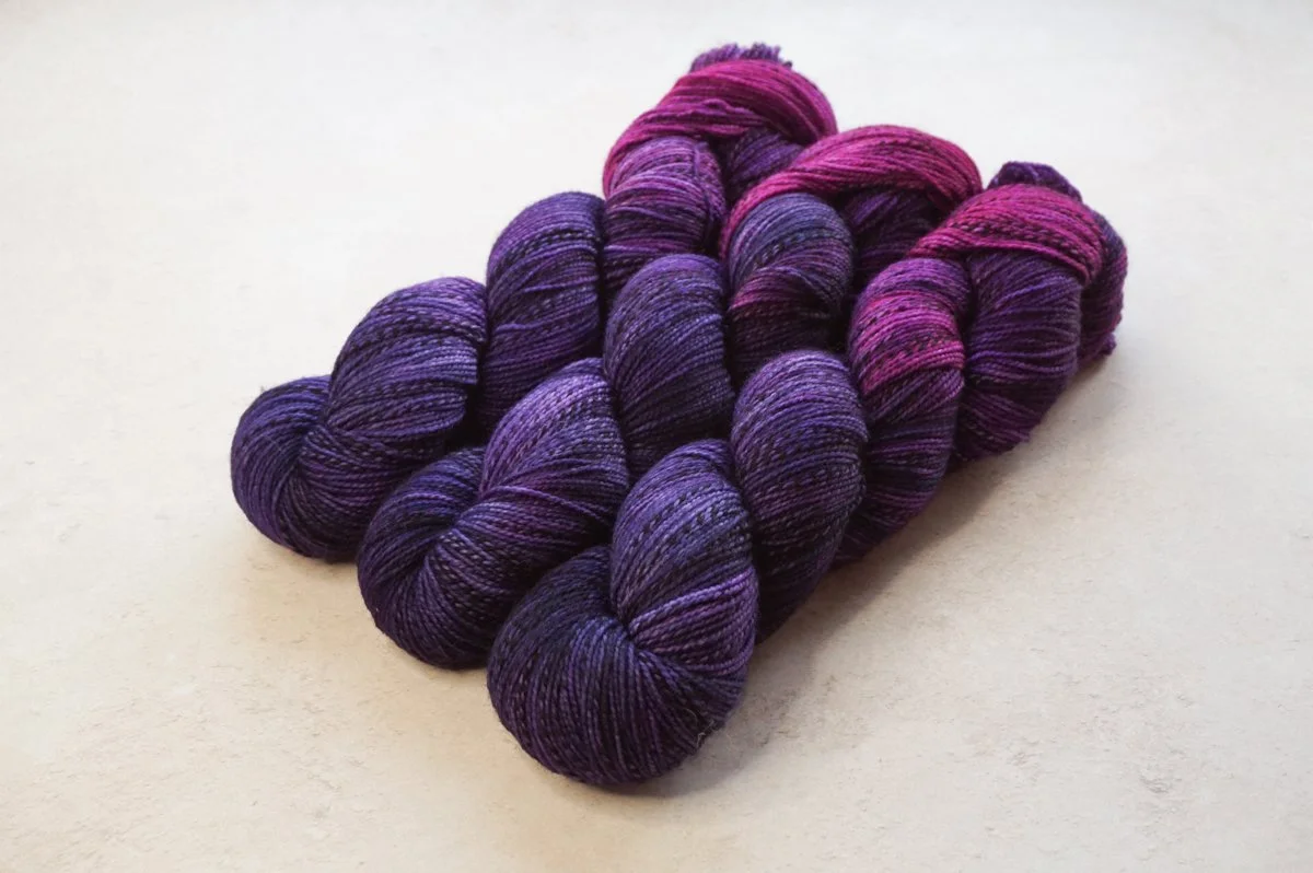 Bilberry (new recipe) - Little Bird Sock Marl