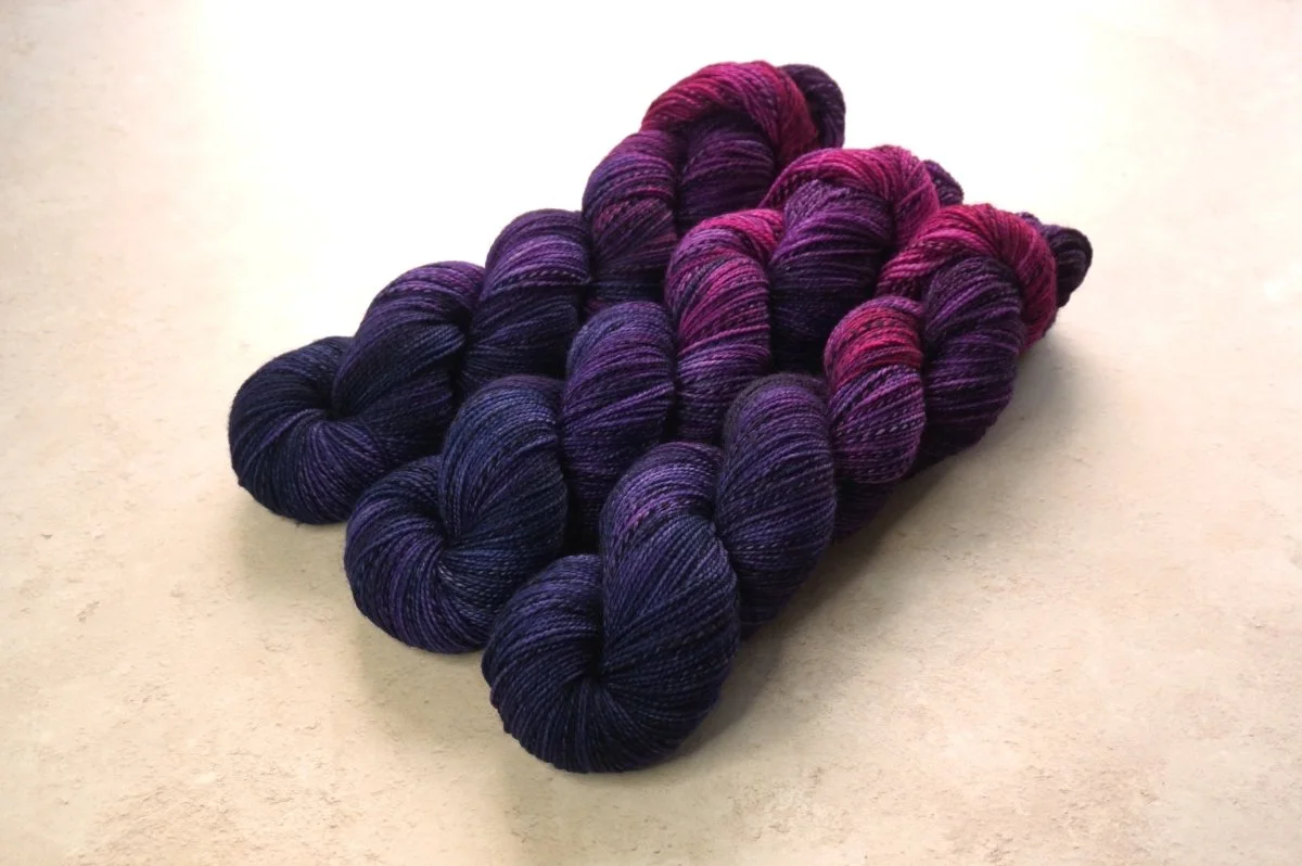 Bilberry (new recipe) - Little Bird Sock Marl