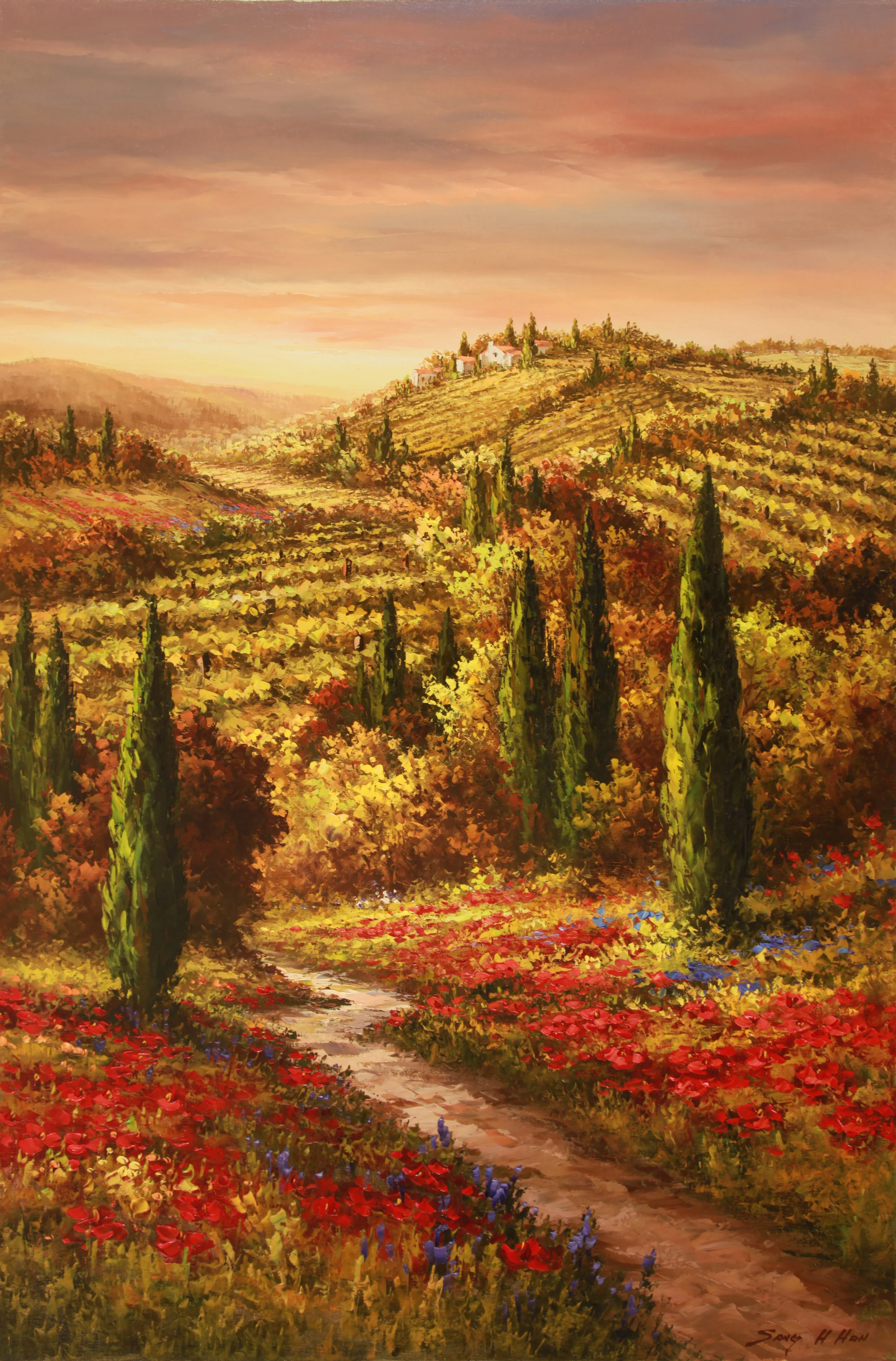 Tuscany Fields IV