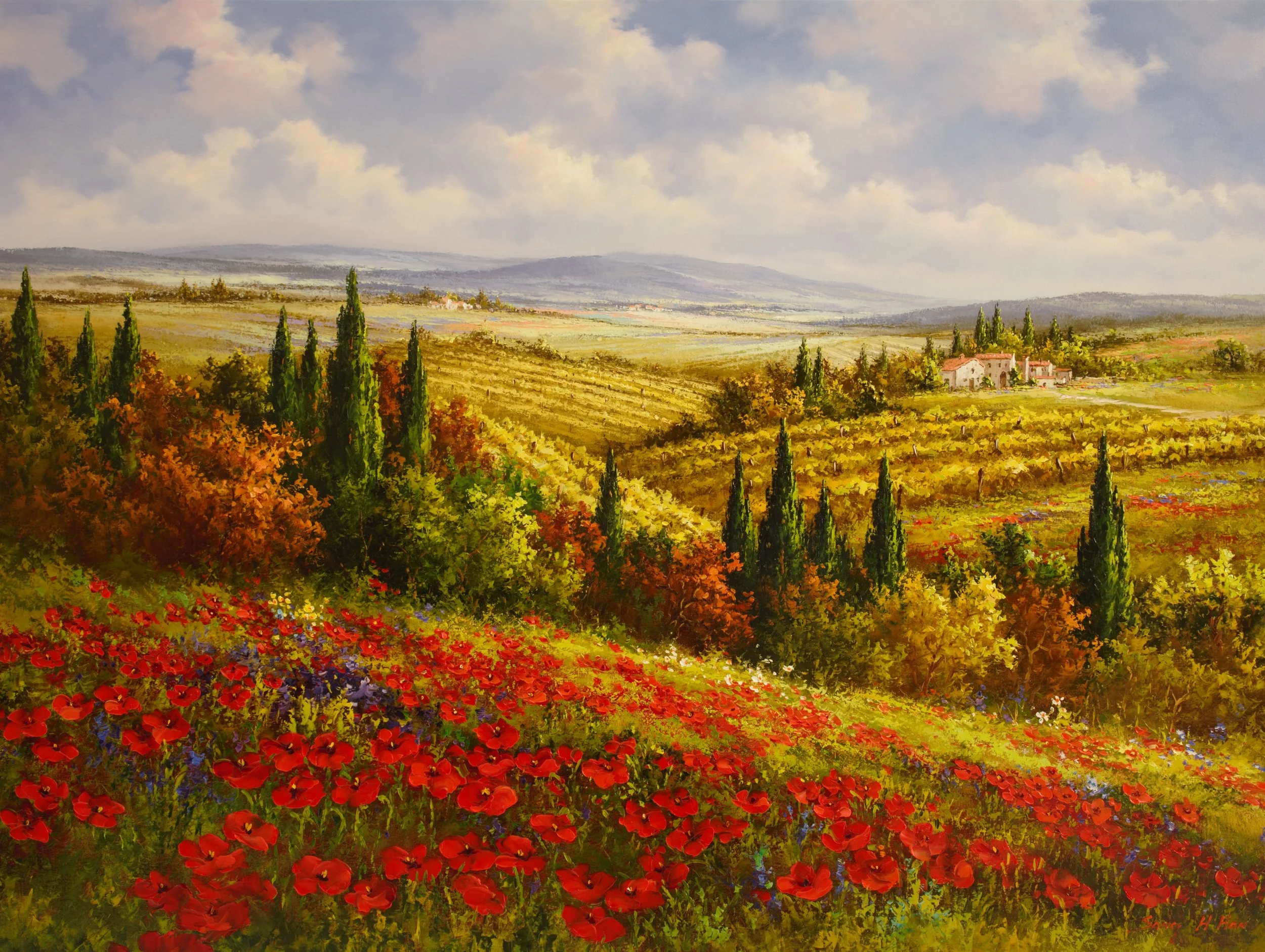 Tuscany Fields VI