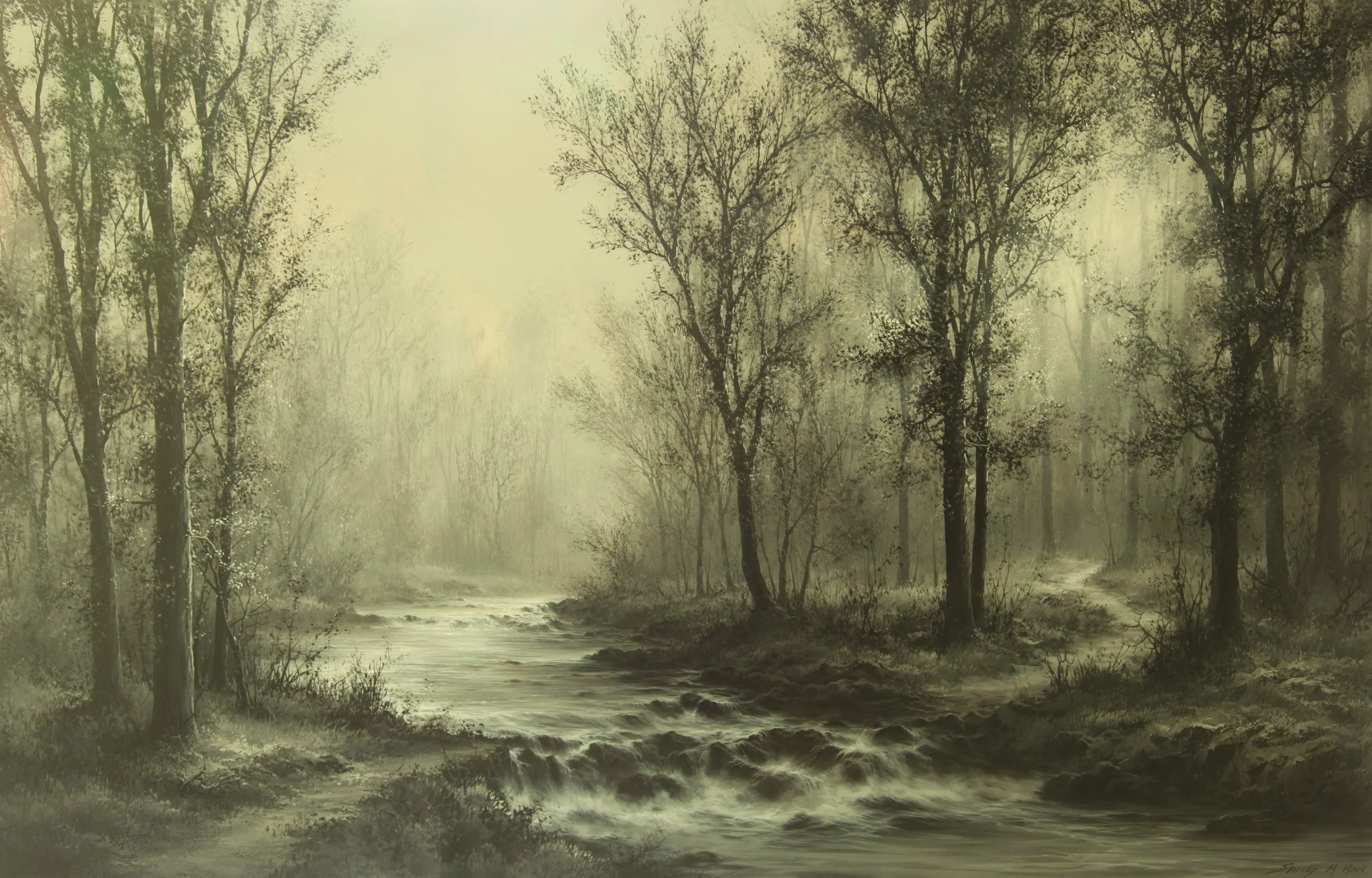Foggy Forest III