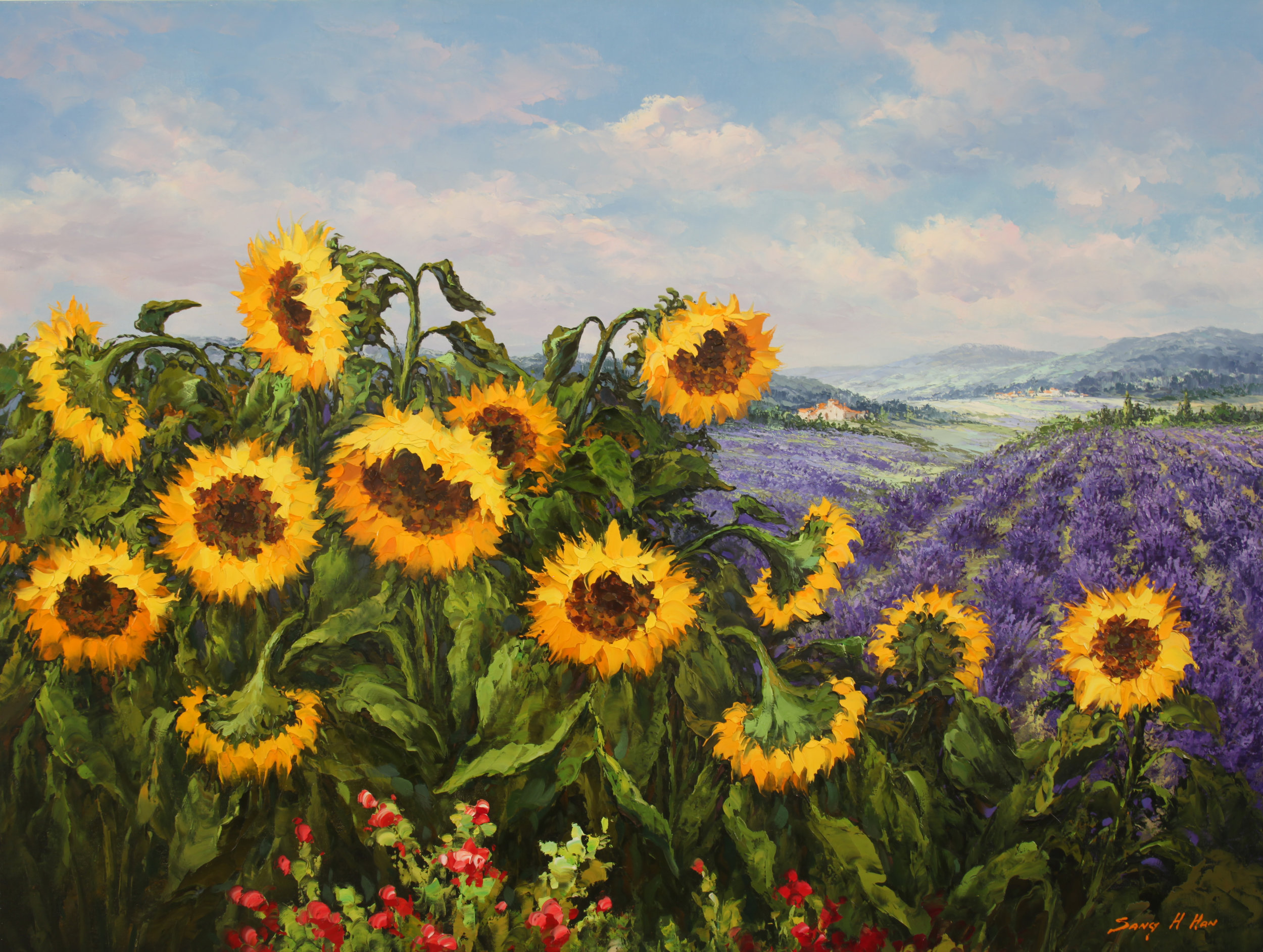 Sunflower and Lavender.jpg