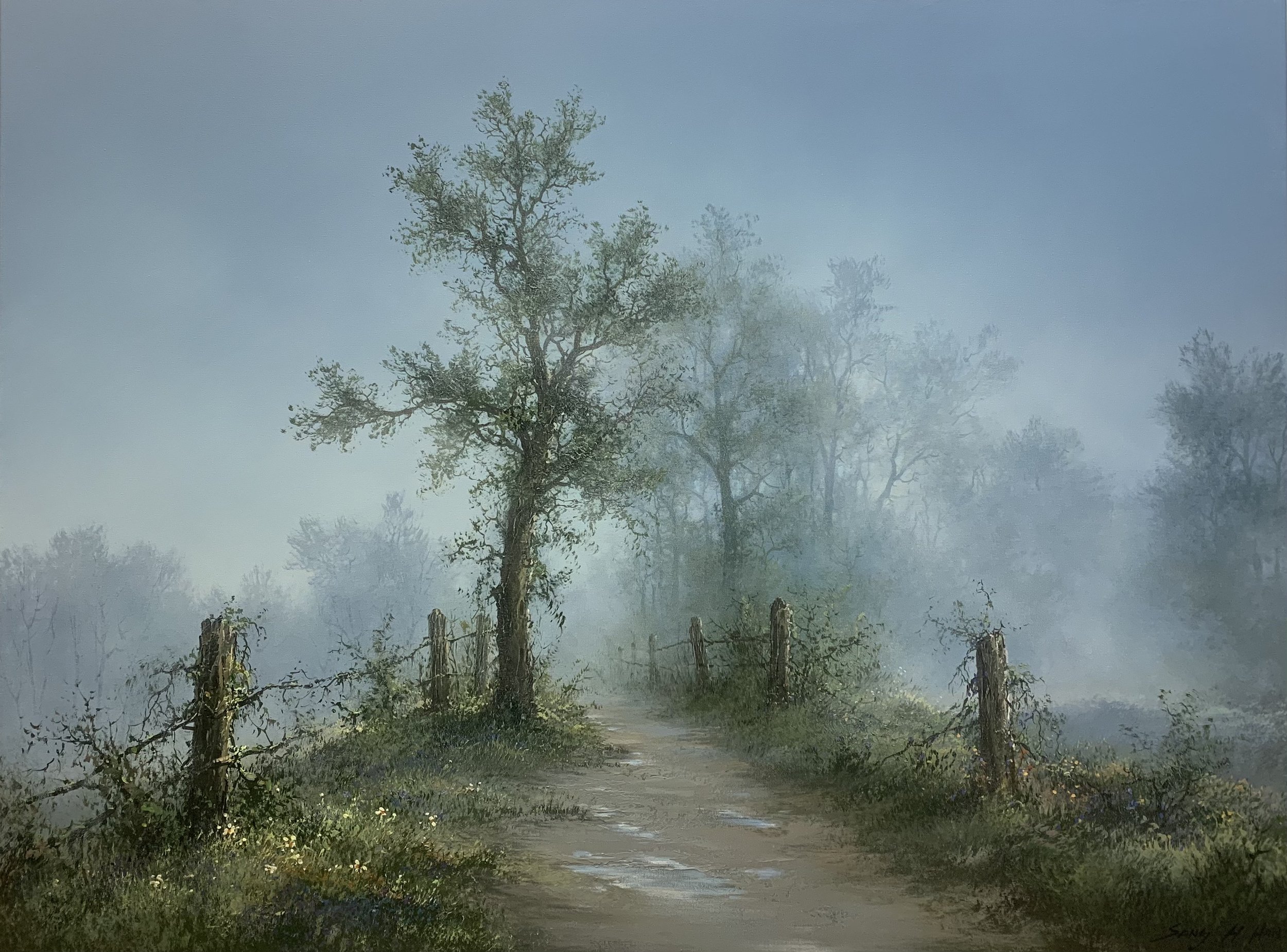 Foggy Path_36x48_2021.JPEG