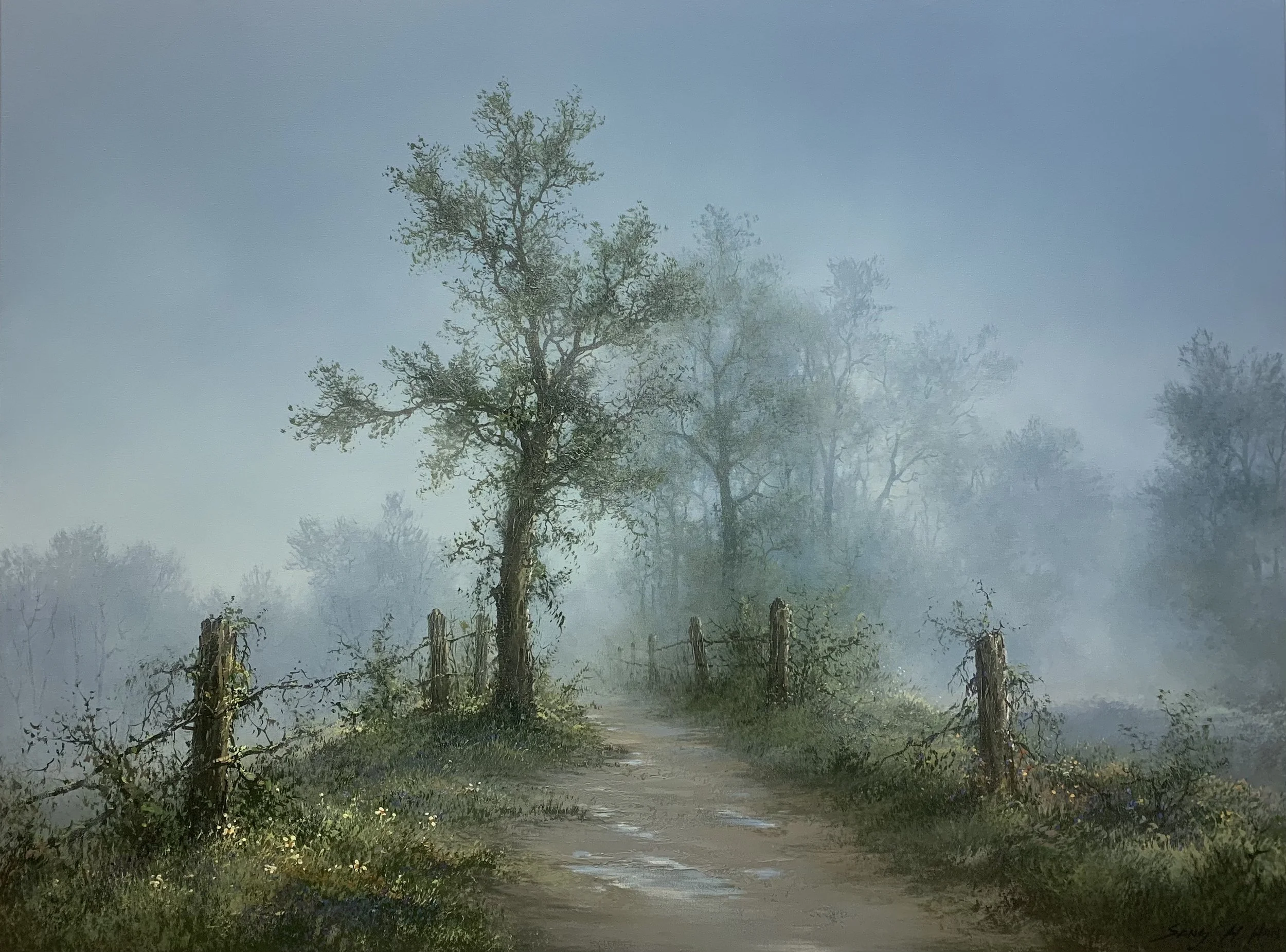 Foggy Path_36x48_2021.JPEG