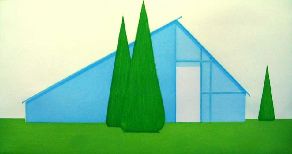 Untitled (Persian Blue House), 2004