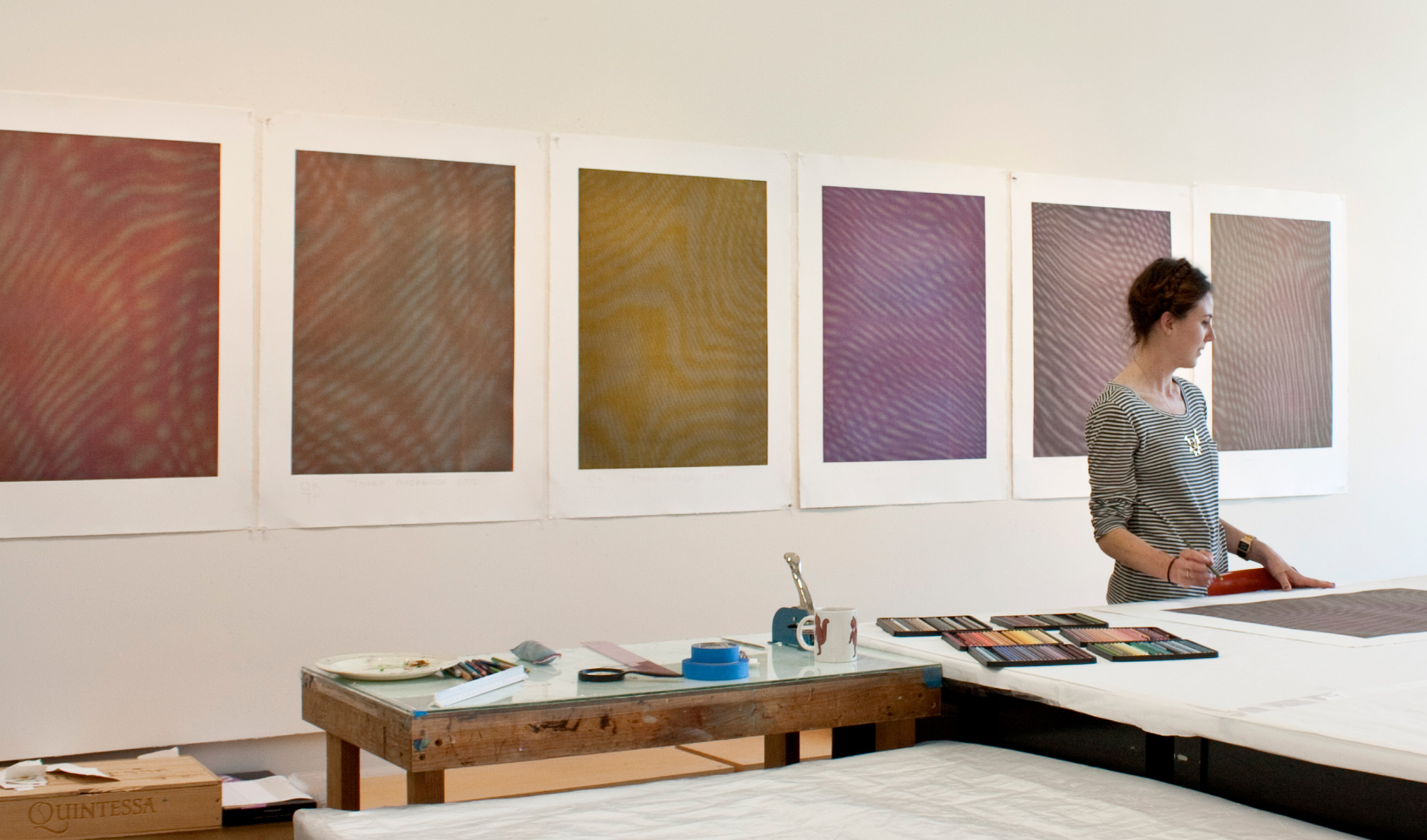 Mesh/Moire I - VI, 2012