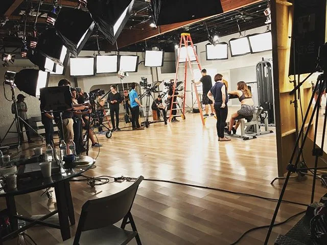 Did some PA work on Sunday. It was interesting to see how commercials are put together.