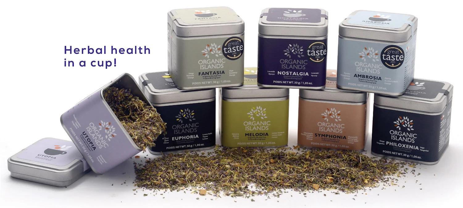 Organic Islands Tisane Collection