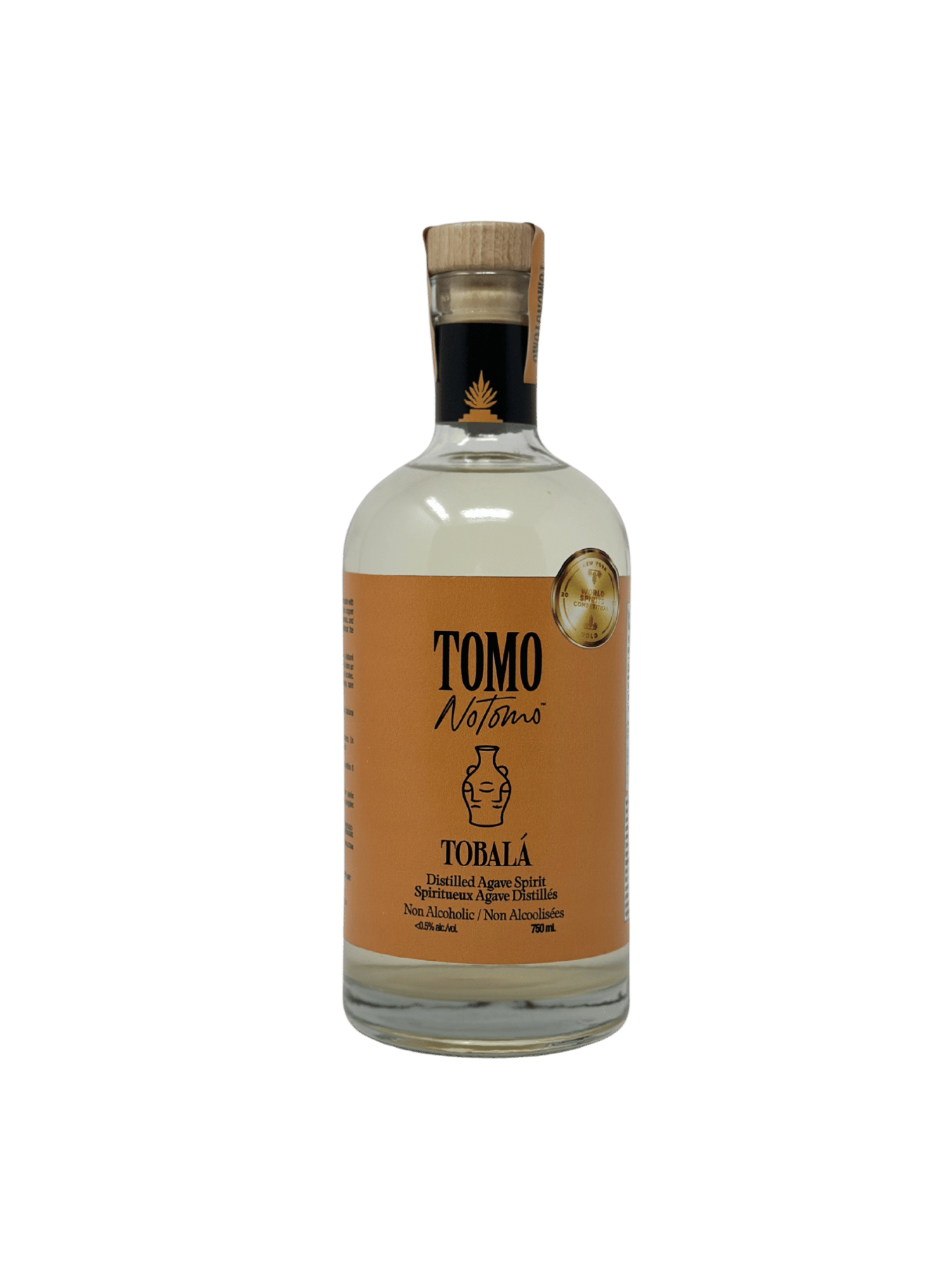 Tomonotomo TOBALÁ bottle front panel
