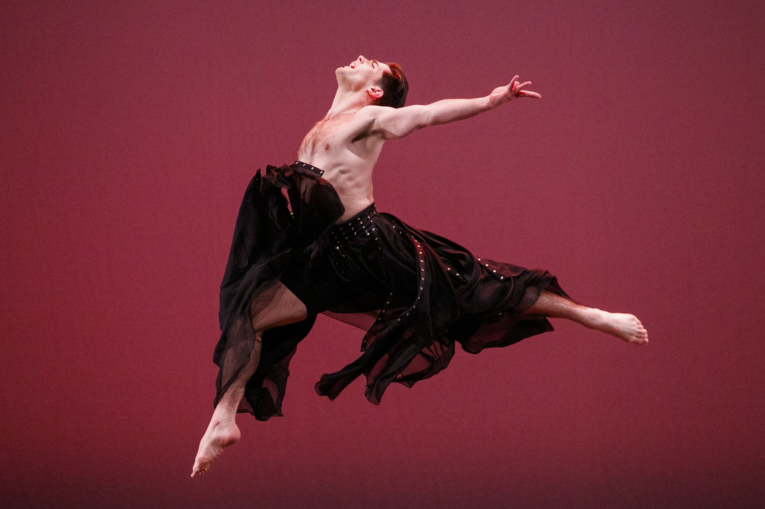  The Paul Taylor Dance Company performs "Echo," Choreography by Lauren Lovette, during rehearsals at the David H. Koch Theater at Lincoln Center in New York, New York, USA, 02 November 2023.  