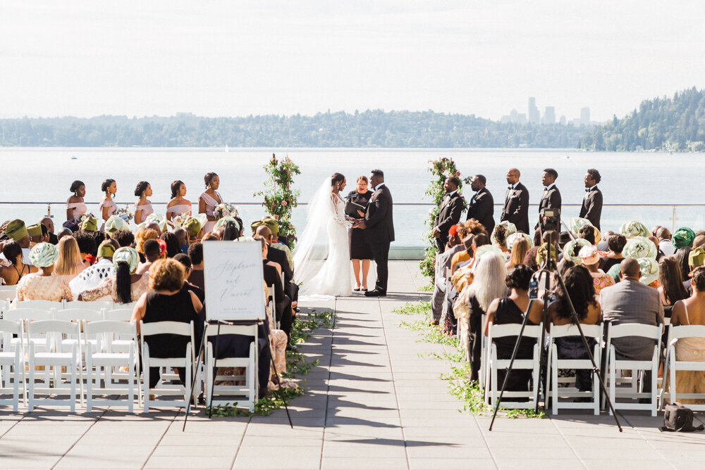 Seattle Skyline Wedding Venue Photos