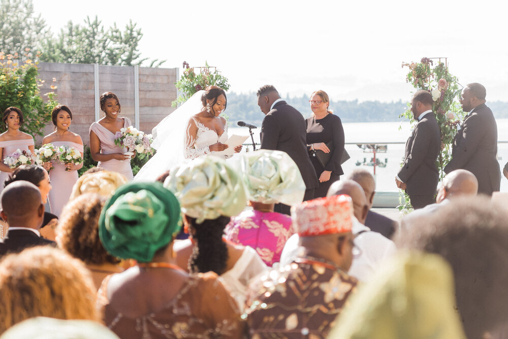 Seattle Vow Exchange Wedding Ceremony