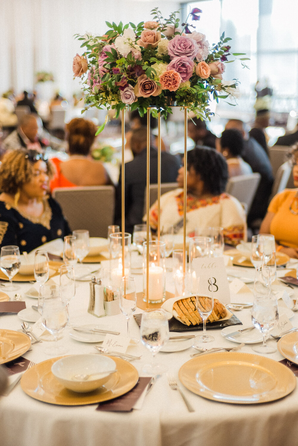 Lilac, Peach, and Cream Wedding in Seattle