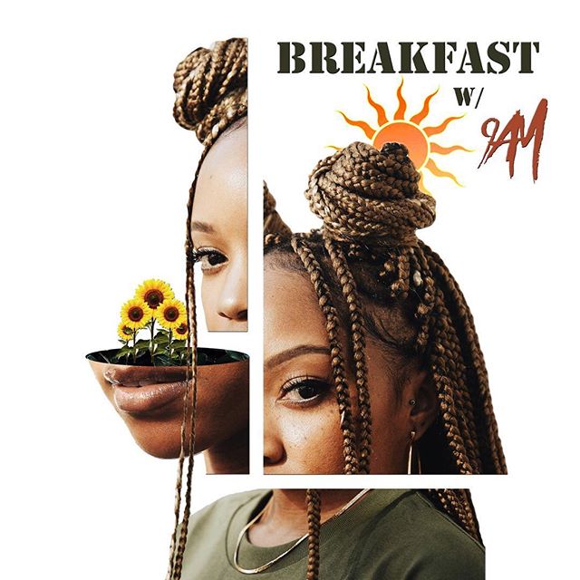 Happy Sunday girls 🍂 after your morning tea have some breakfast with @dj9am - a music based podcasted produced by the folks who brought you #cfbgpod . Link in her bio #breakfastwith9AM #podcast #podsincolor