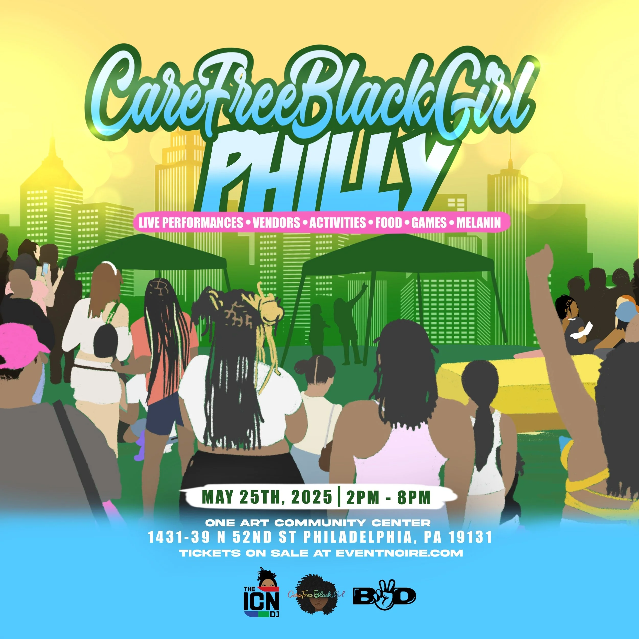 #CareFreeBlackGirl CookOut Philly 