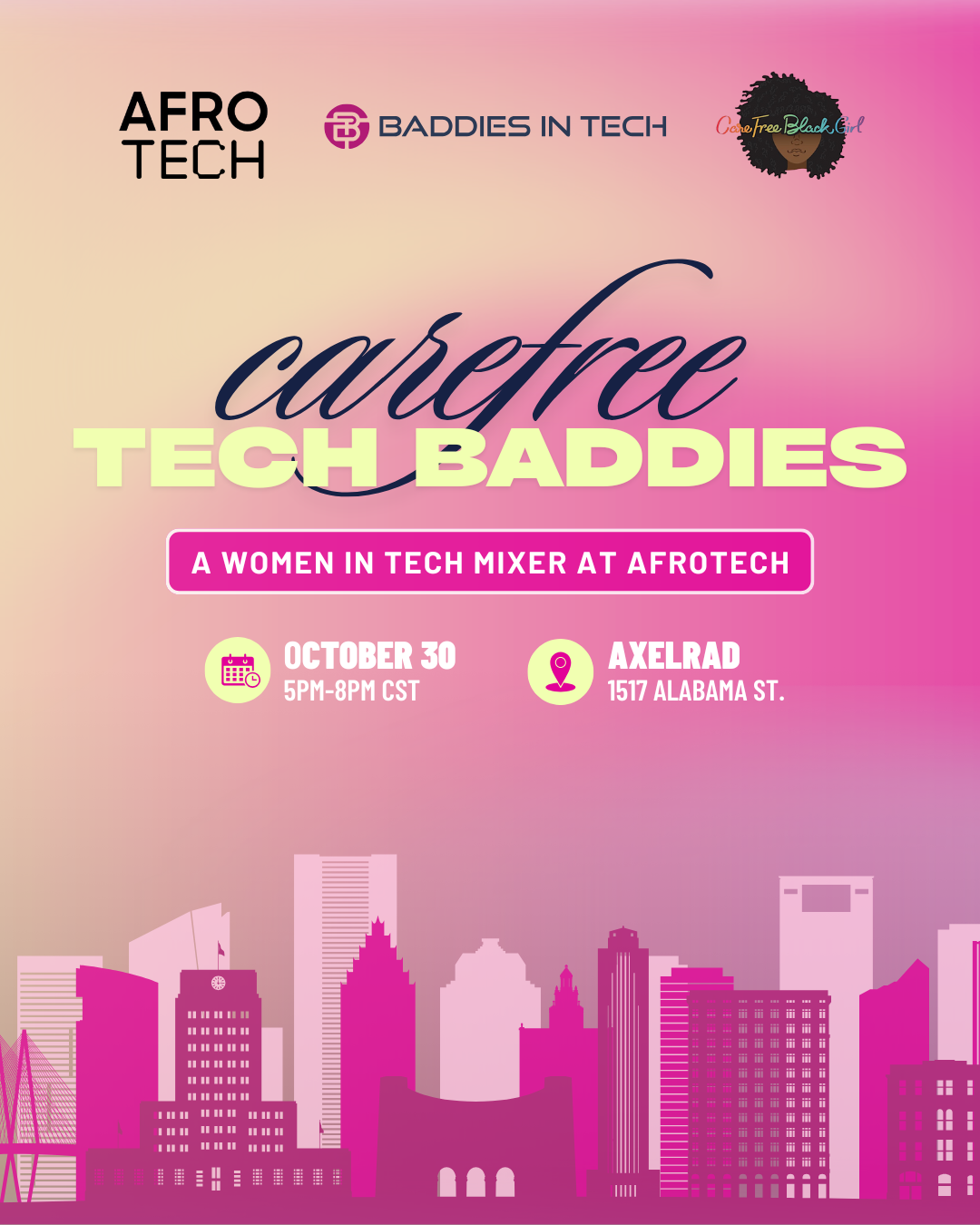 #CareFreeBlackGirl CookOut Houston 