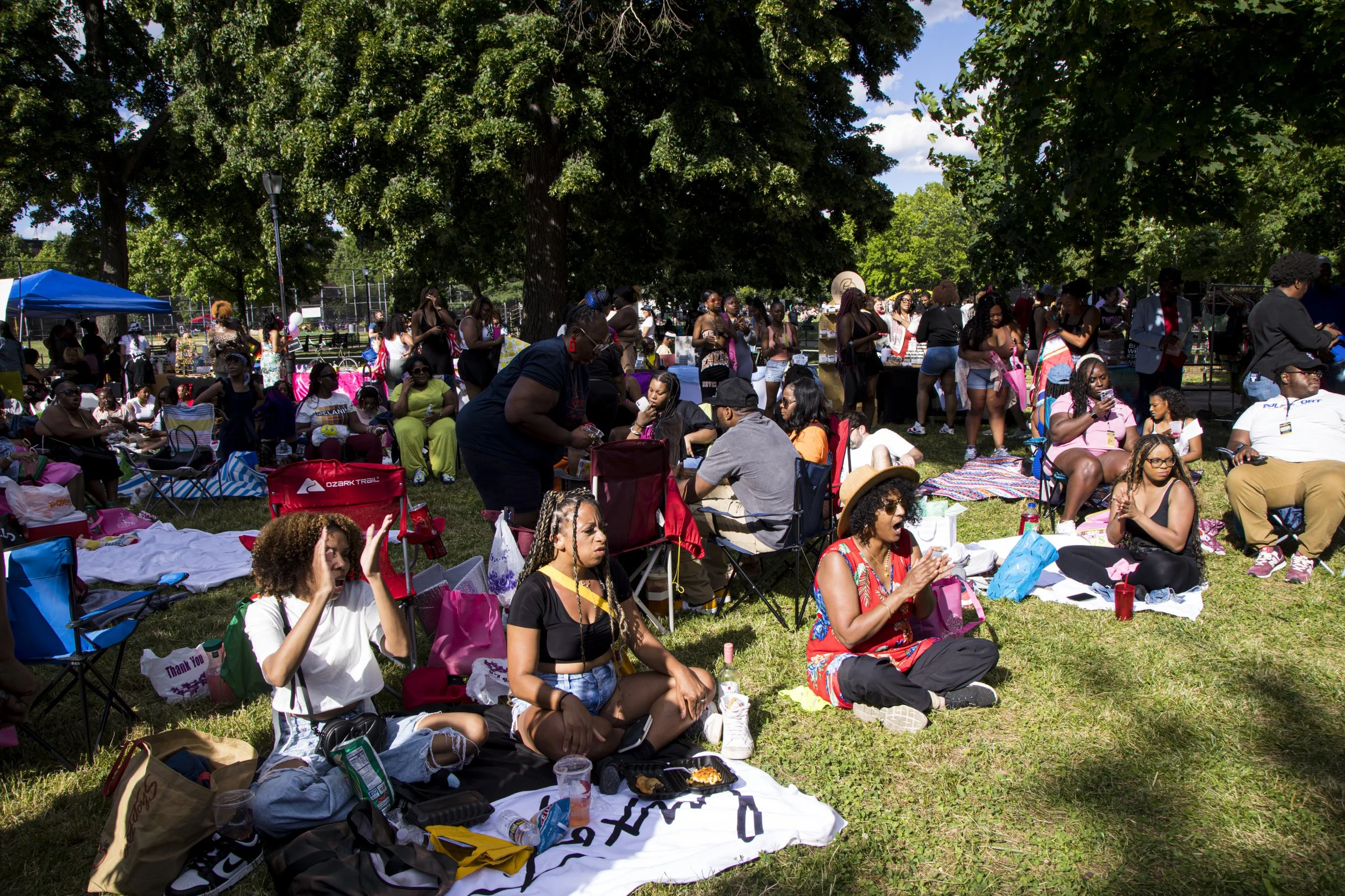 #CareFreeBlackGirl Picnic Savannah