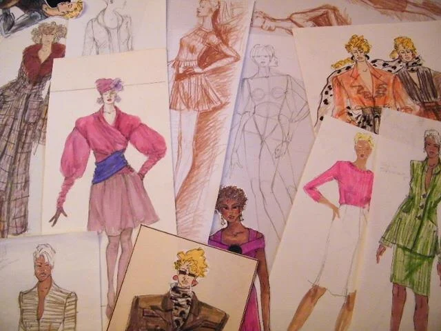  My Fashion Illustrations   "Croqui Collage"   2009 