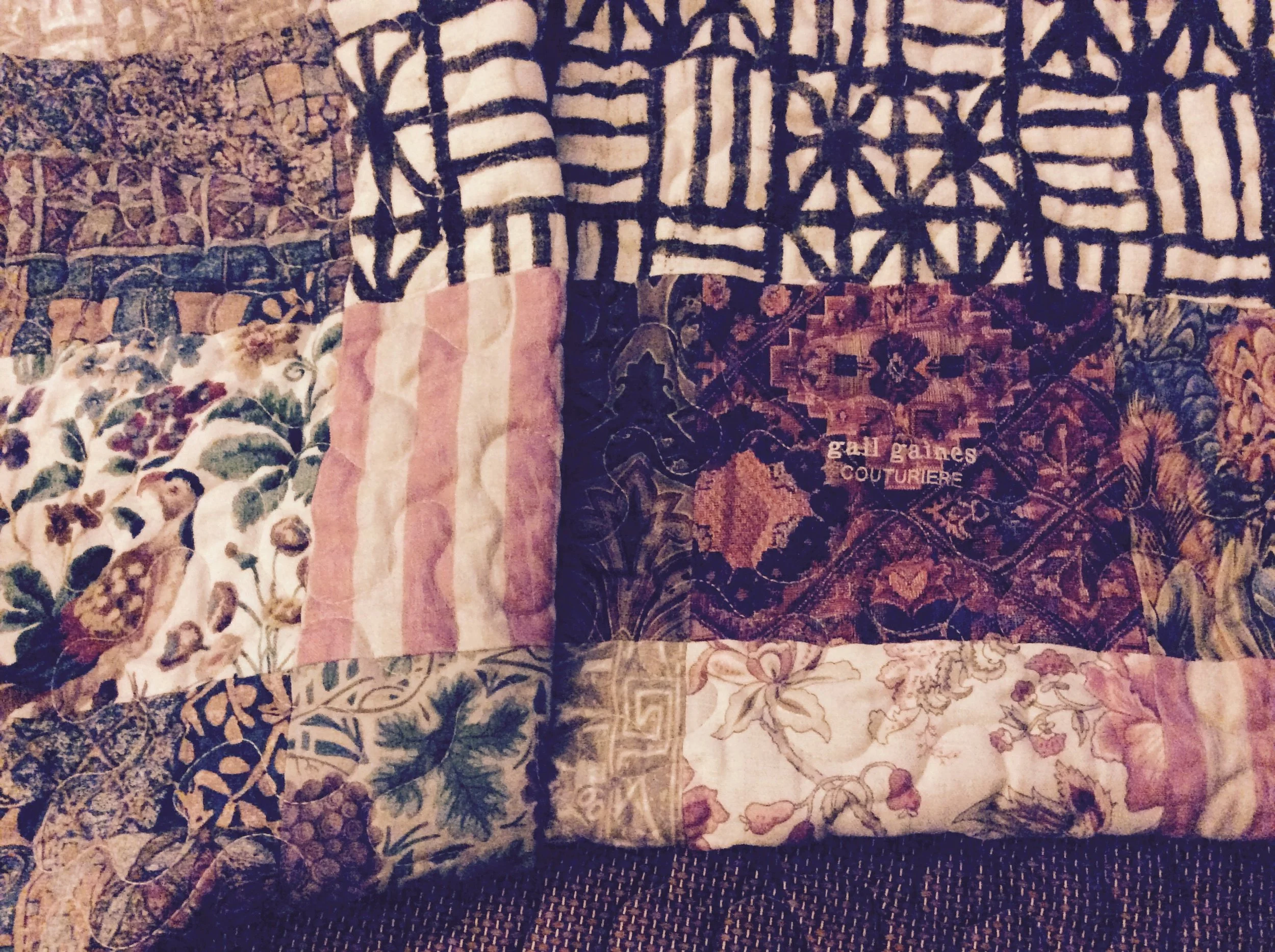   "Mud Cloth Journey Quilt"   Home Couture, 1999 