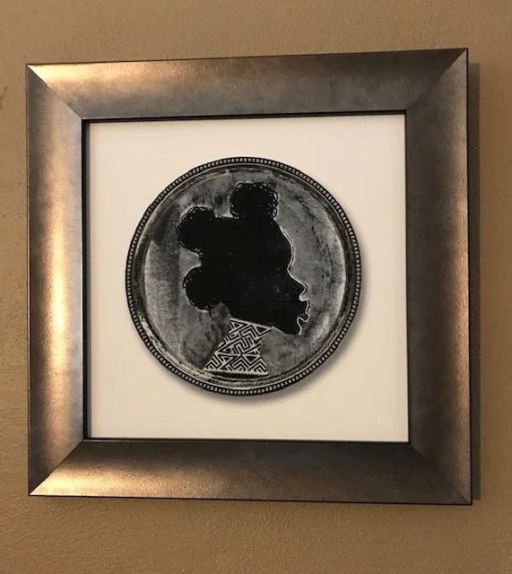   “La Noire est Belle”   15x15  She Raised Words Collection  