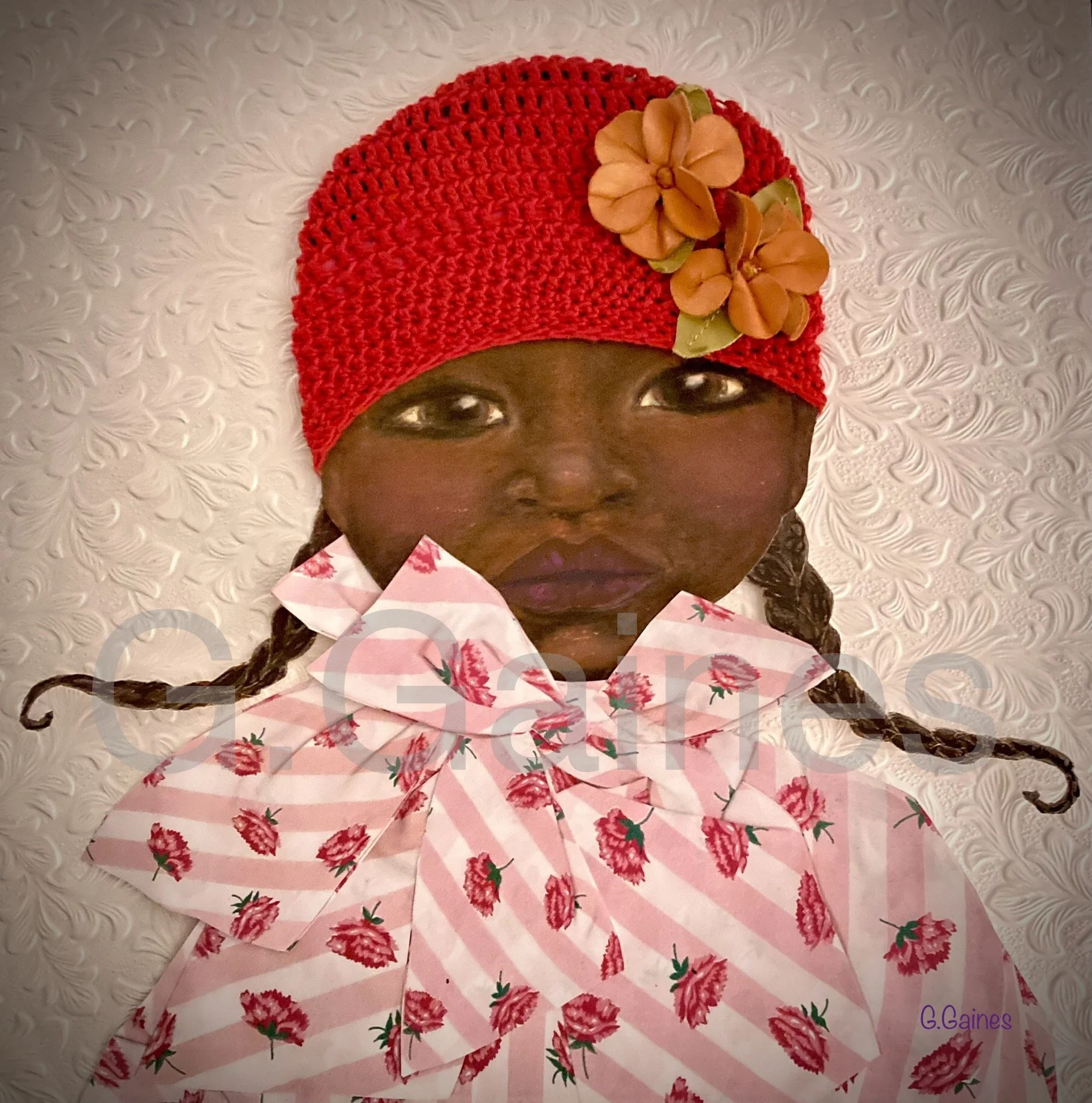   “I am loved”   16”x16”  Les Enfants Collection 2025 