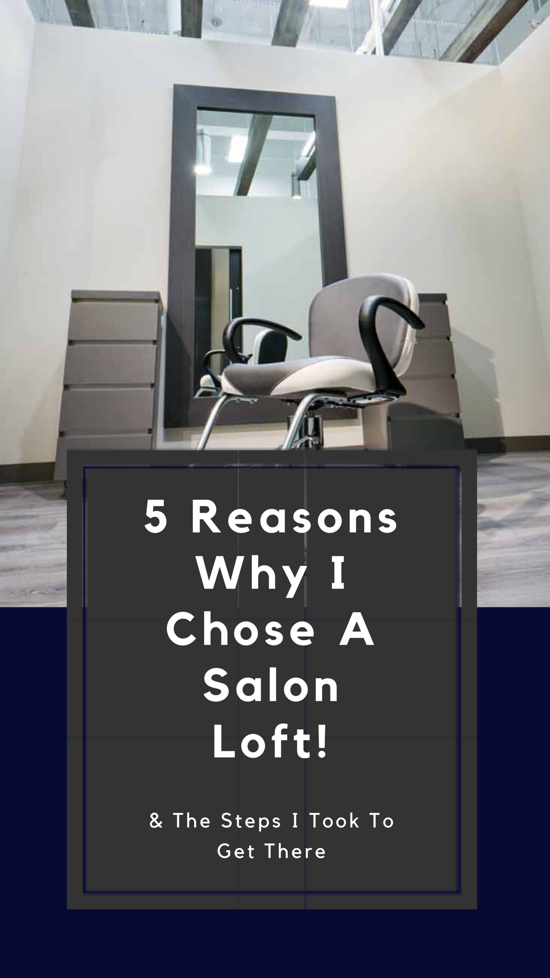 5 Reasons I Chose A Salon Loft! — Alfa Jae Salon