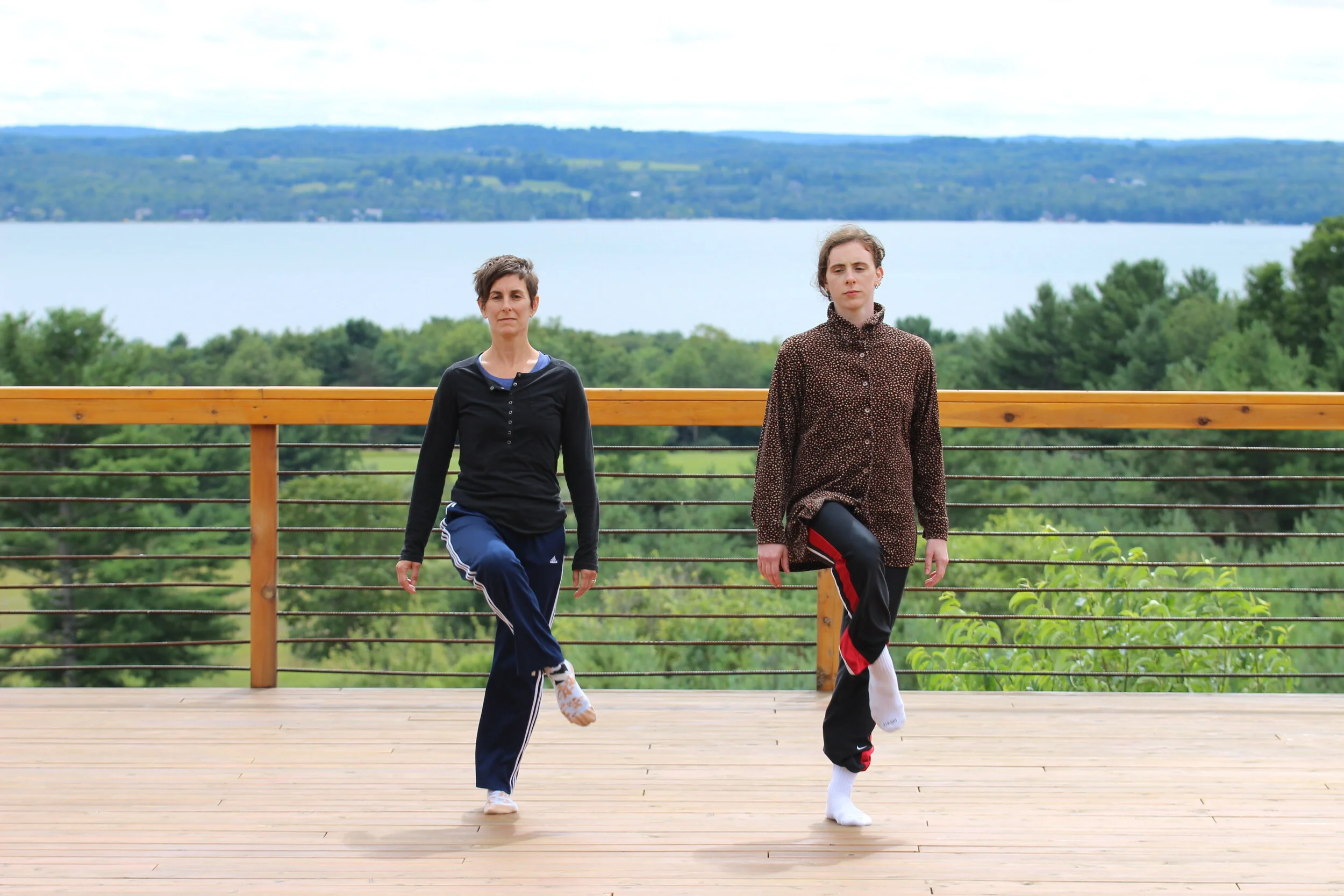 Ali & Jenna in a "MoMent of Nice"