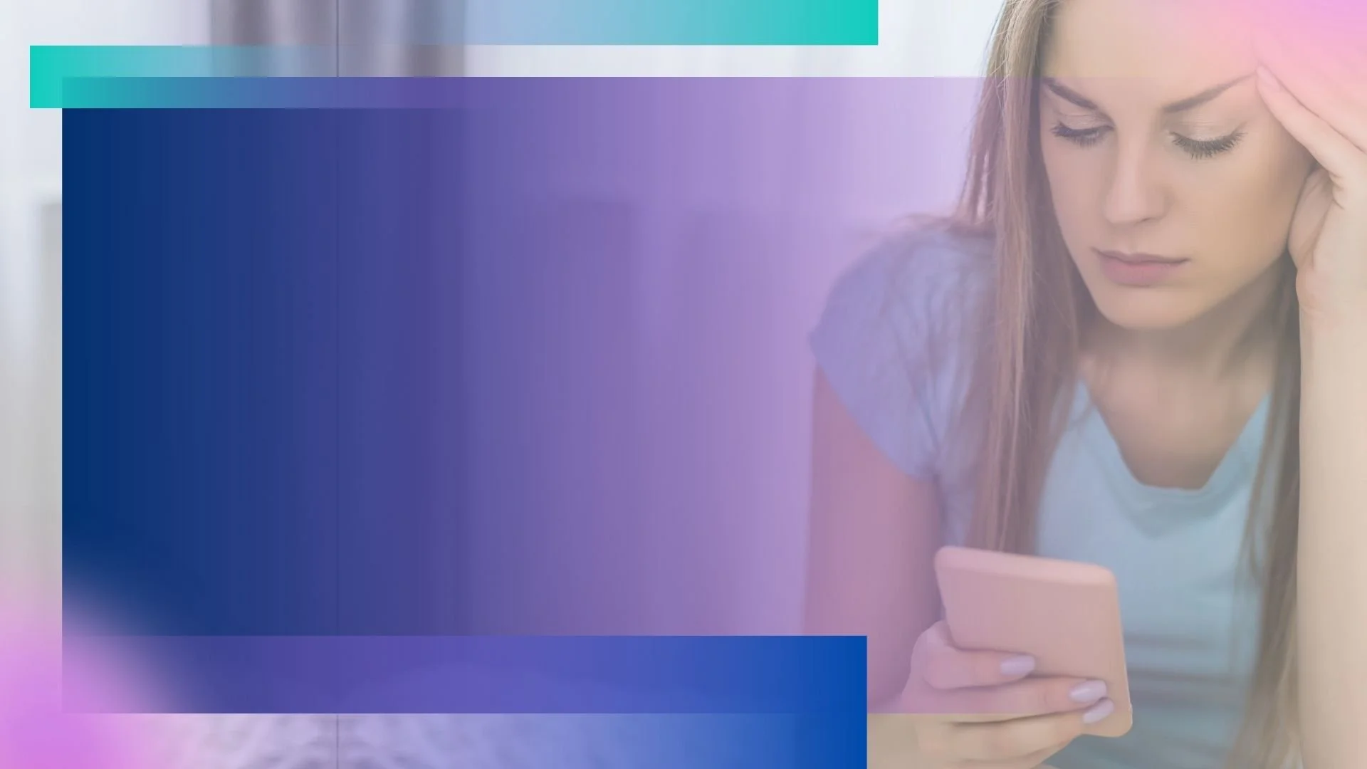 Woman looking at phone