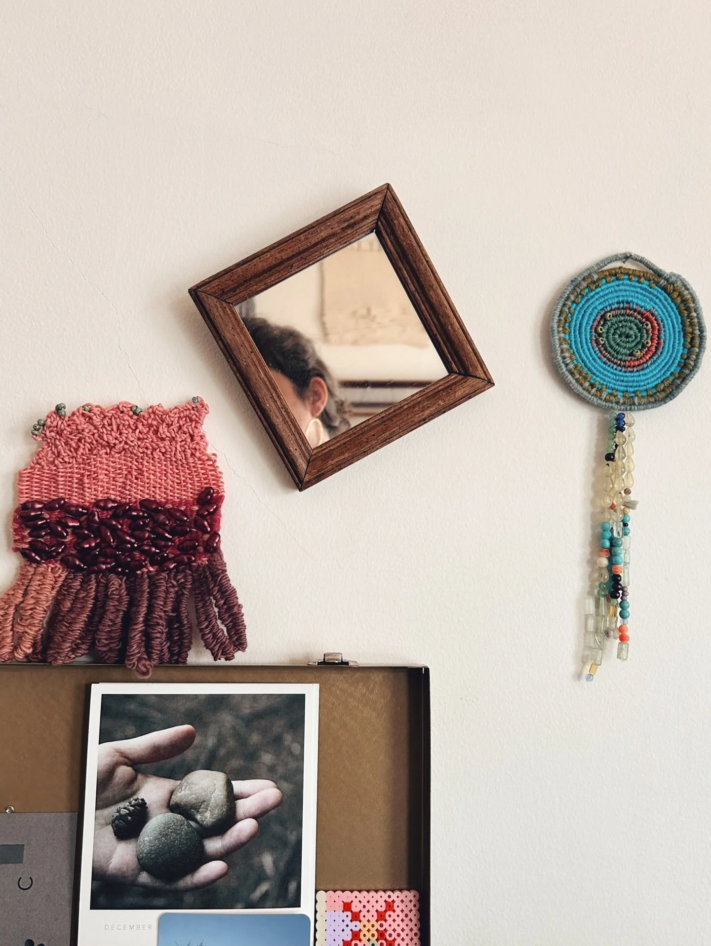 The light is changing... I can see its effect&nbsp;in the studio. Still without a lamp, I am&nbsp;staying&nbsp;later and later.&nbsp;These days are stretching a little longer, and I&rsquo;m starting (very slowly) to come back to myself after a quiet,