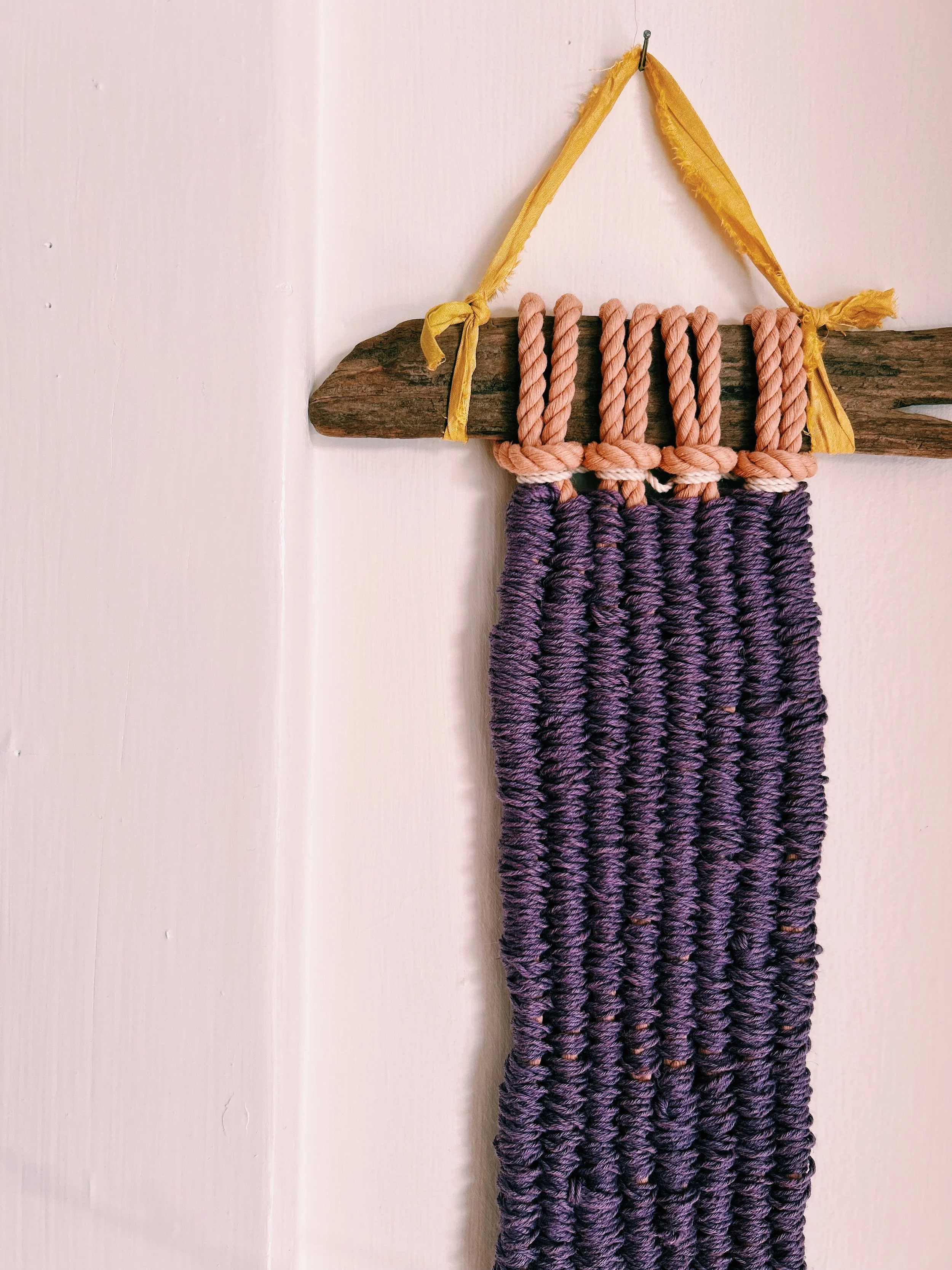 'Remembering Lavendar' Woven Tapestry