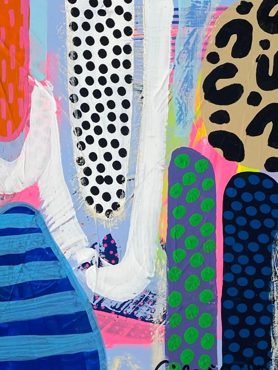 Abstract original wall art and wall art prints Originals Ciara O'Neill ...