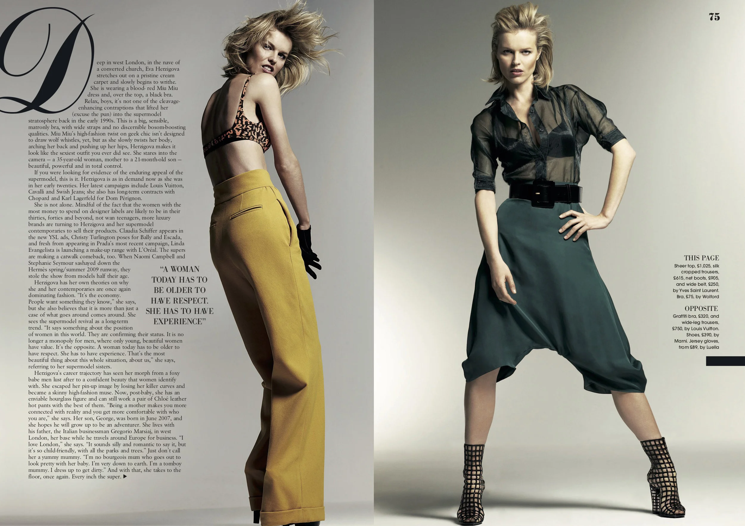 Shot by Robert Wyatt, styled by Lucy Ewing.