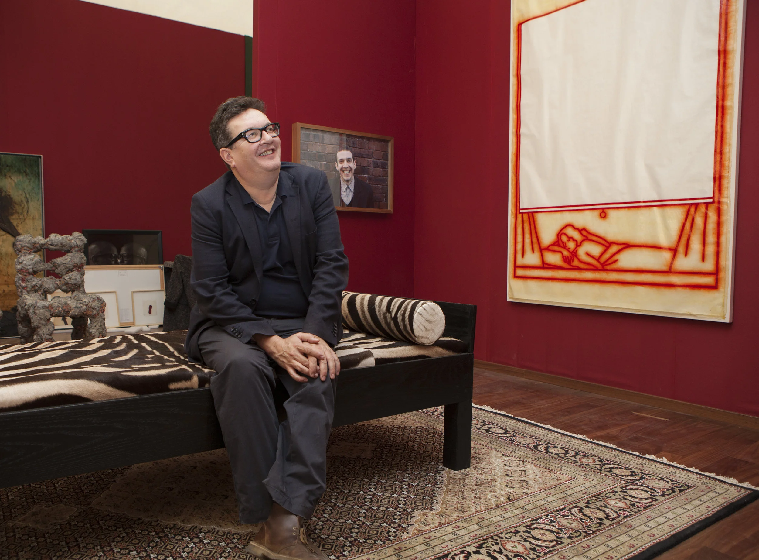  Mark Wallinger, Turner prize winner. 