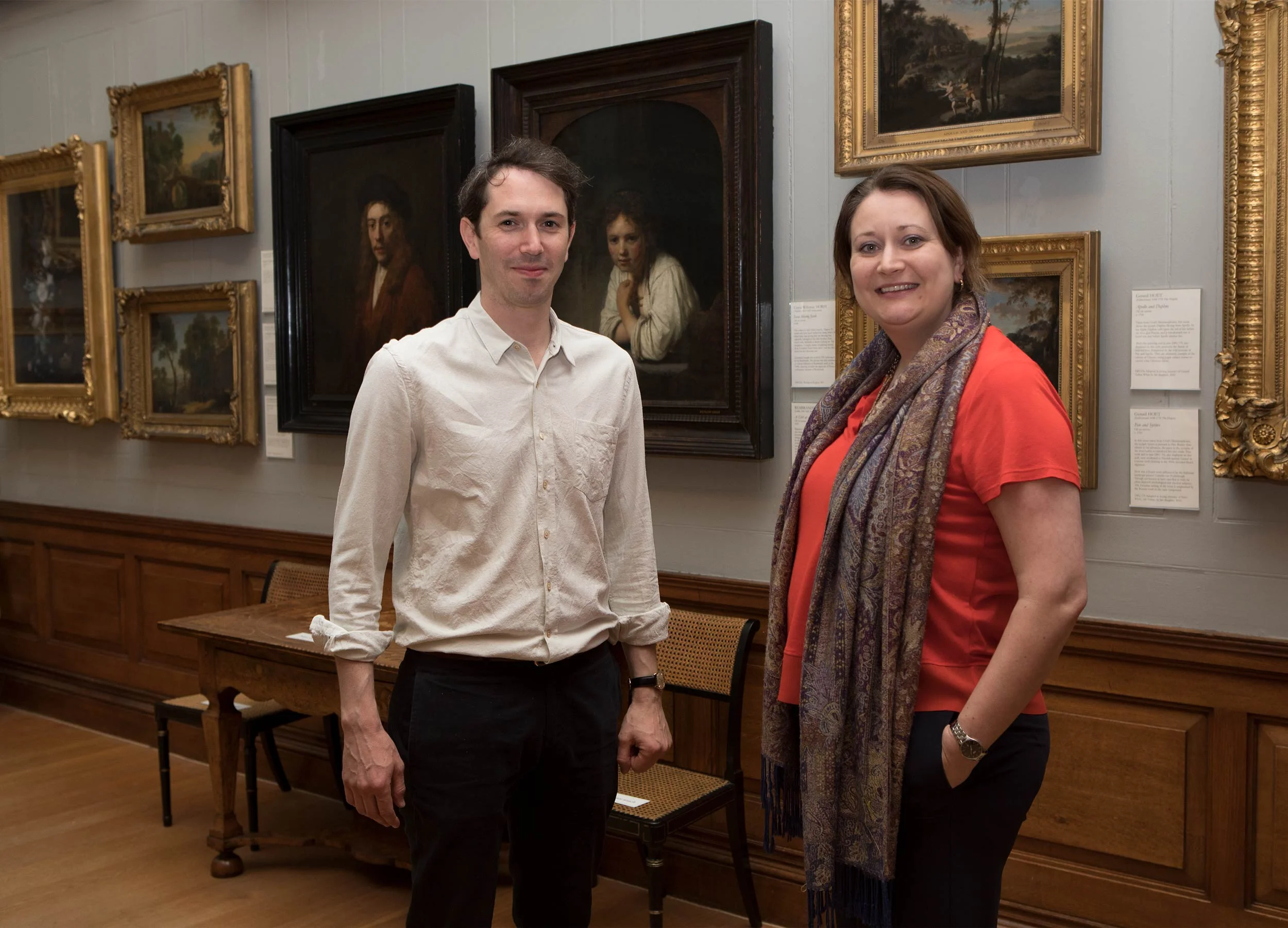 Alastair Sooke and Jennifer Scott Dulwich Picture Gallery