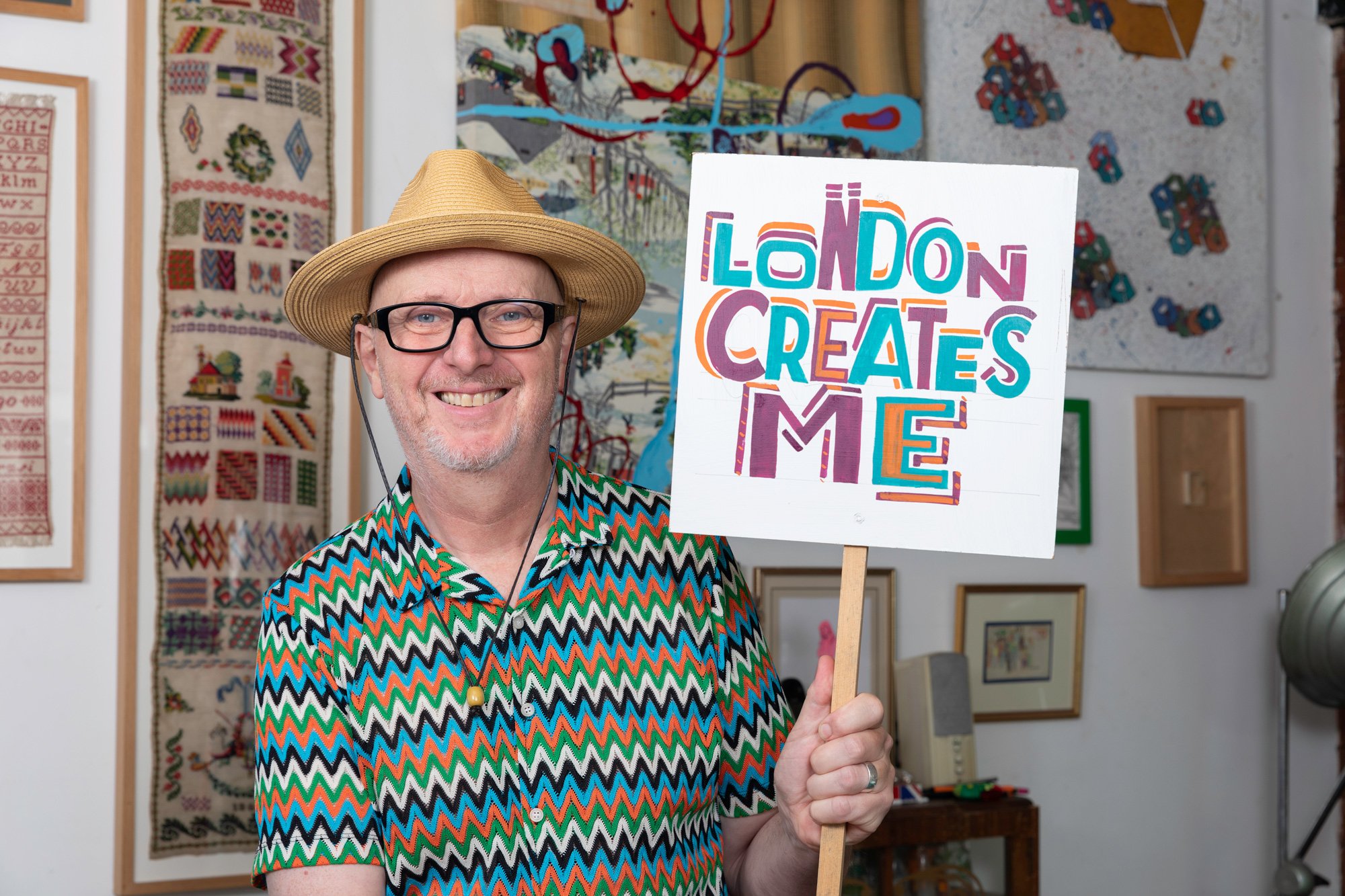  Bob and Roberta Smith, artist  