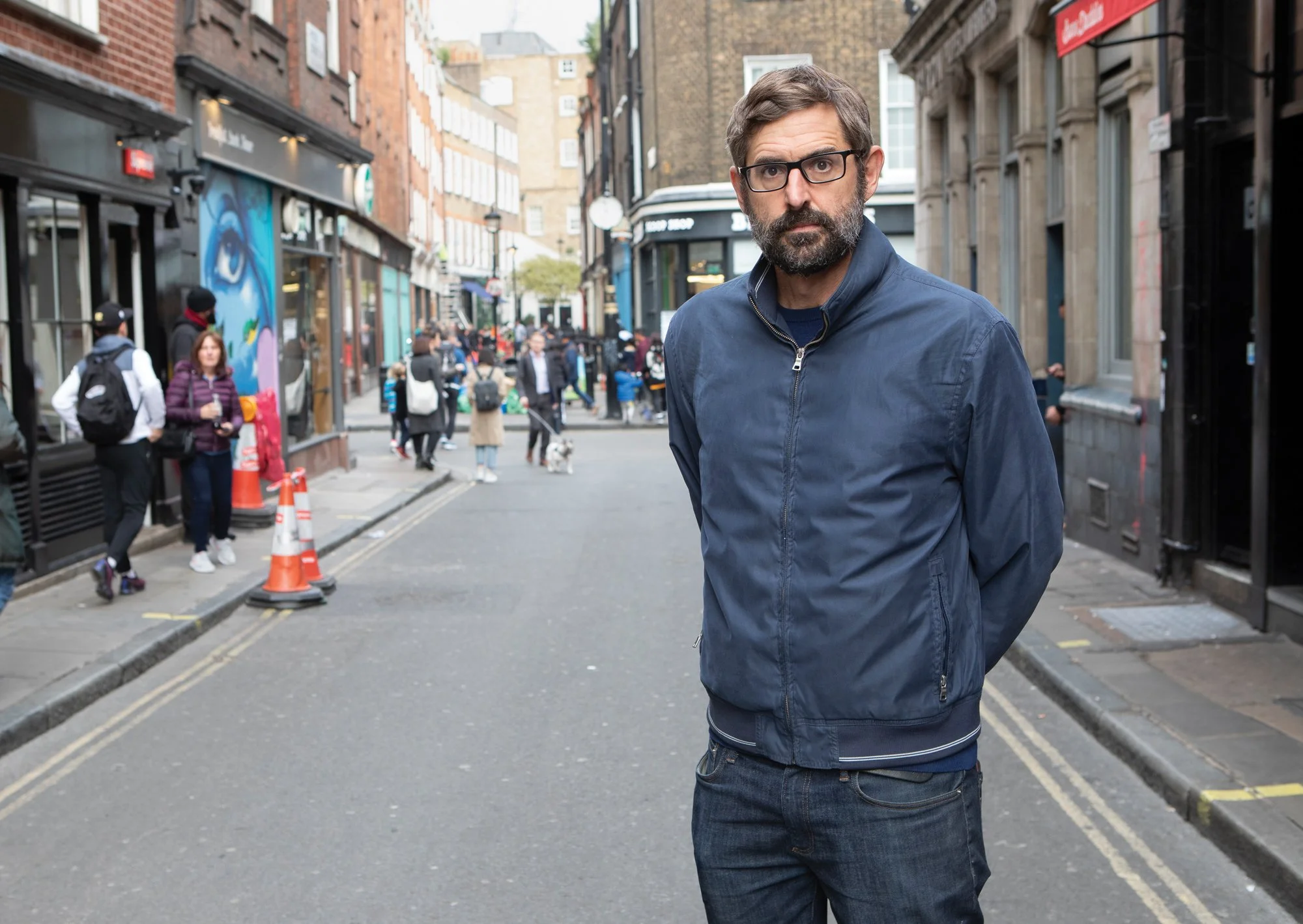 Louis Theroux, broadcaster 