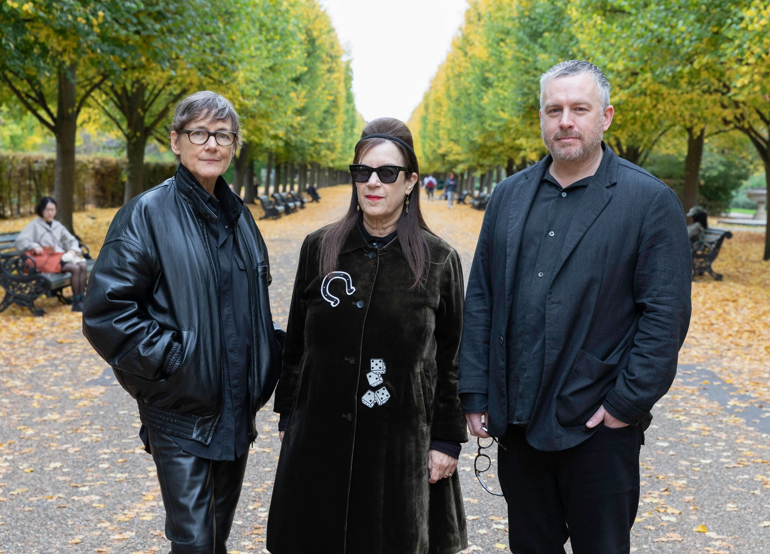  London gallerists Sadie Coles, Maureen Paley and Stuart Shave 
