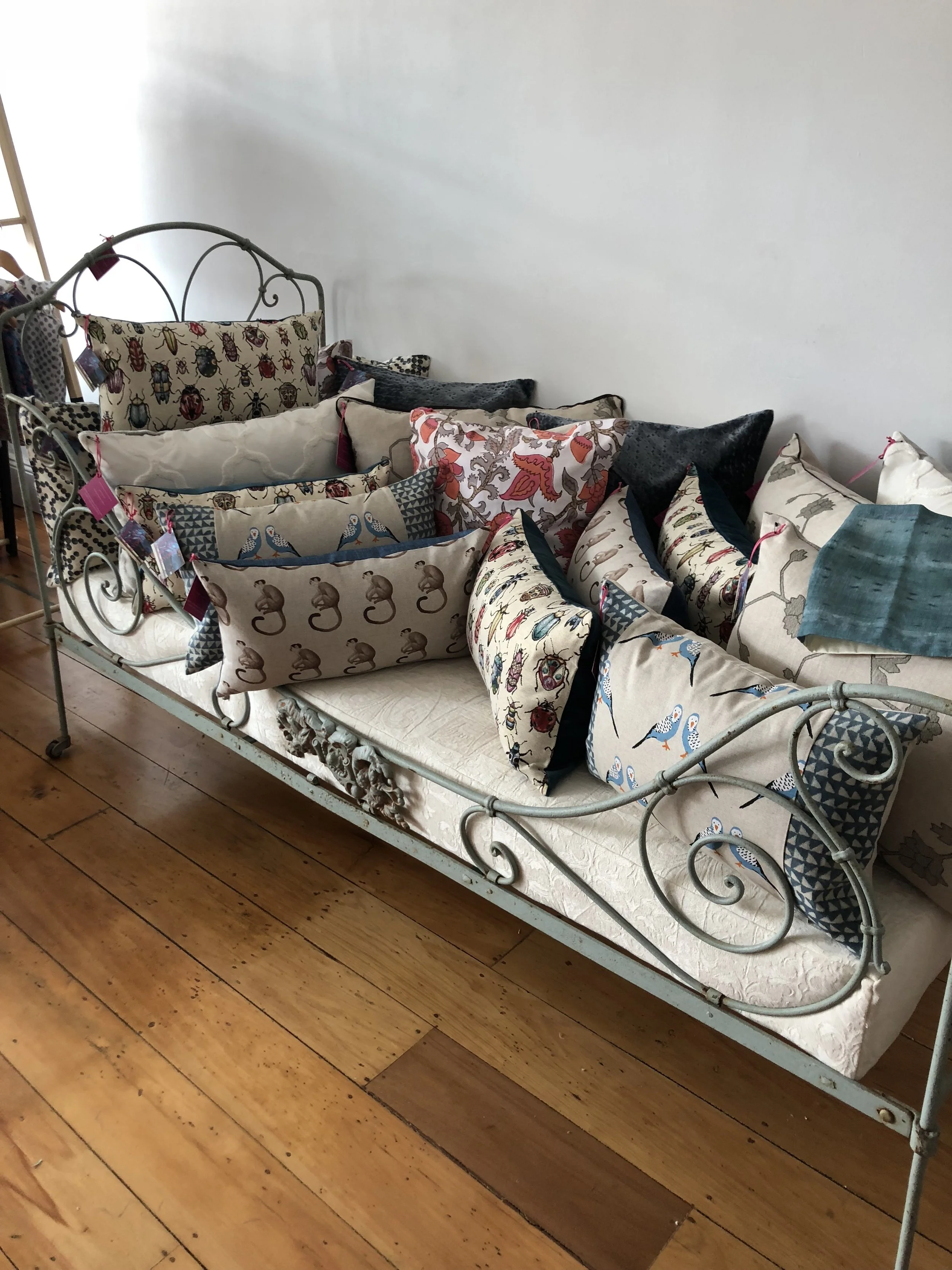 Antique French Iron Bed