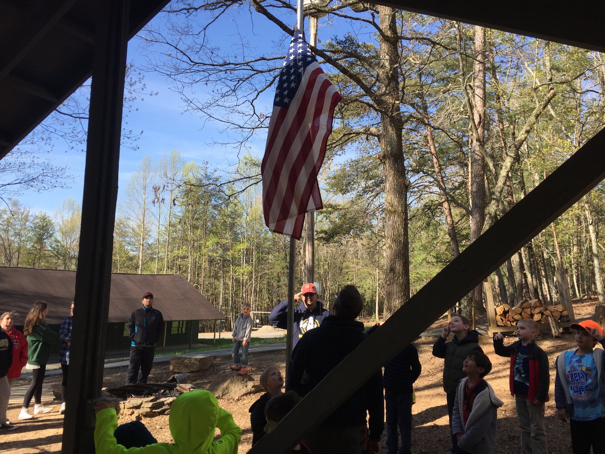 Morning Flag Ceremony