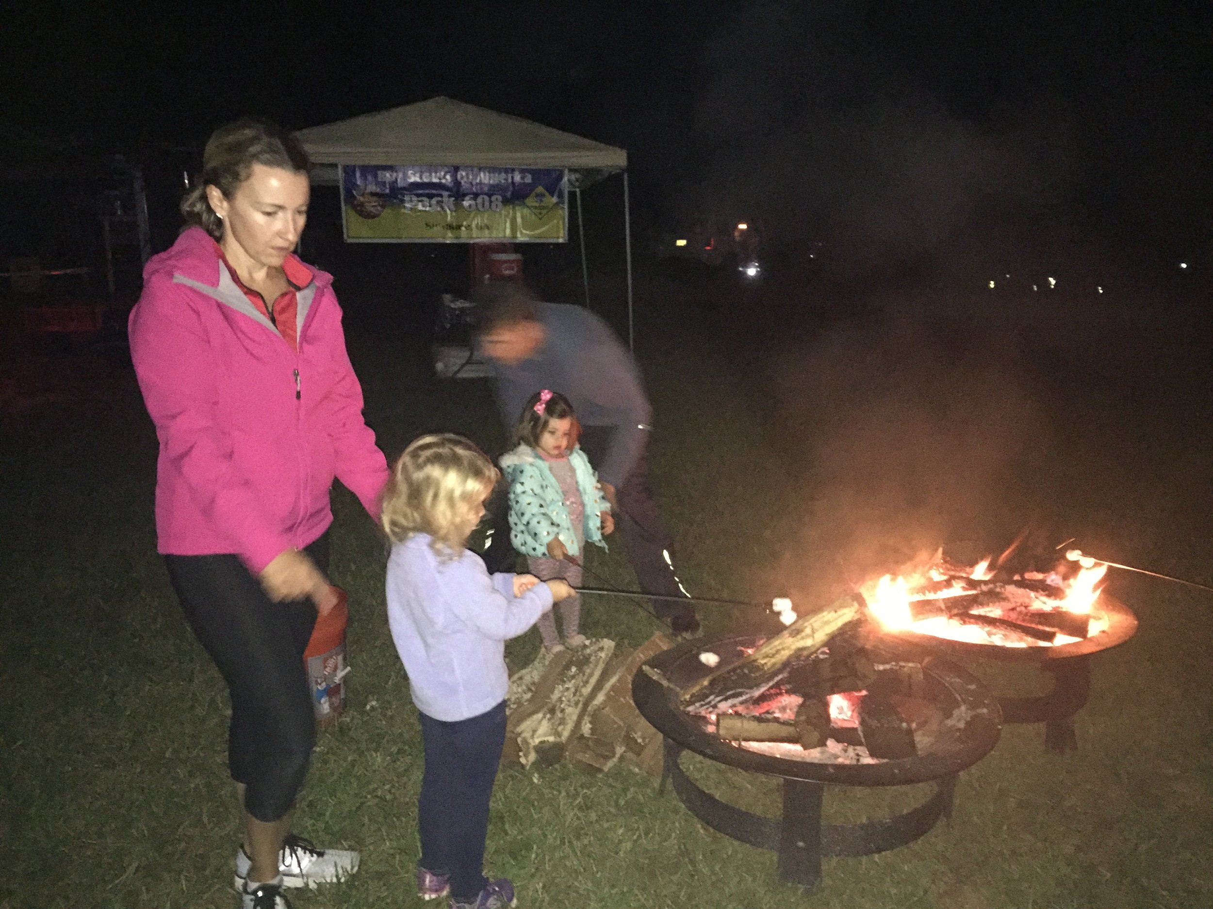 Making S'mores