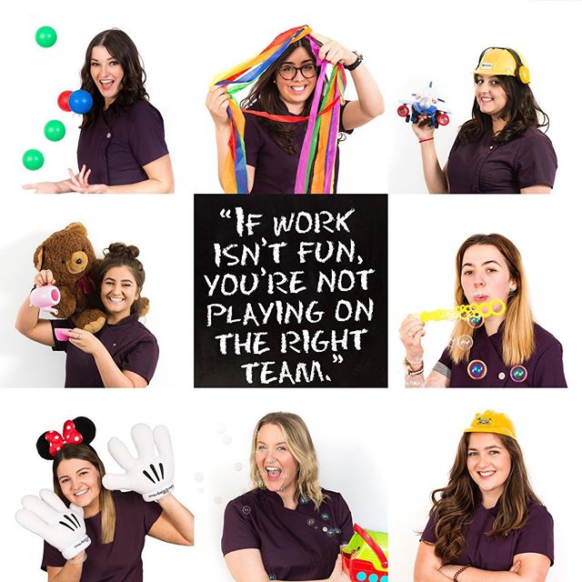 &ldquo;If work isn&rsquo;t fun, you&rsquo;re not playing on the right team&rdquo; &amp; what an amazing team we have!🤞🏼✨