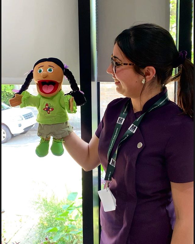 Meet Maria our new puppet!✨ Maria will be helping our amazing Primary Teacher Berta provide Spanish lessons for the children. 🇪🇸💭 Spanish lessons will be offered throughout the week for all the children to enjoy with planned learning experiences o
