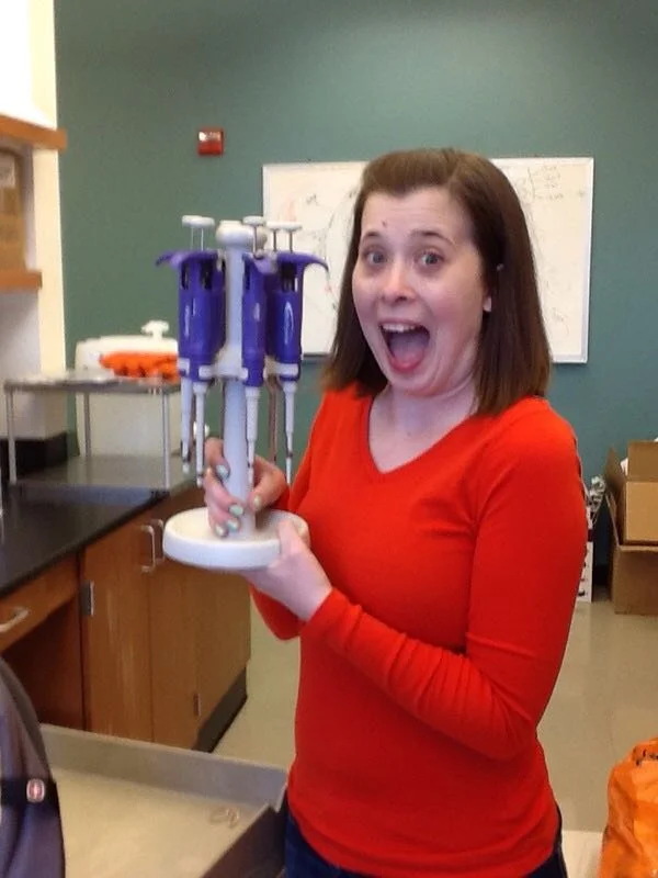 Purple pipettes!