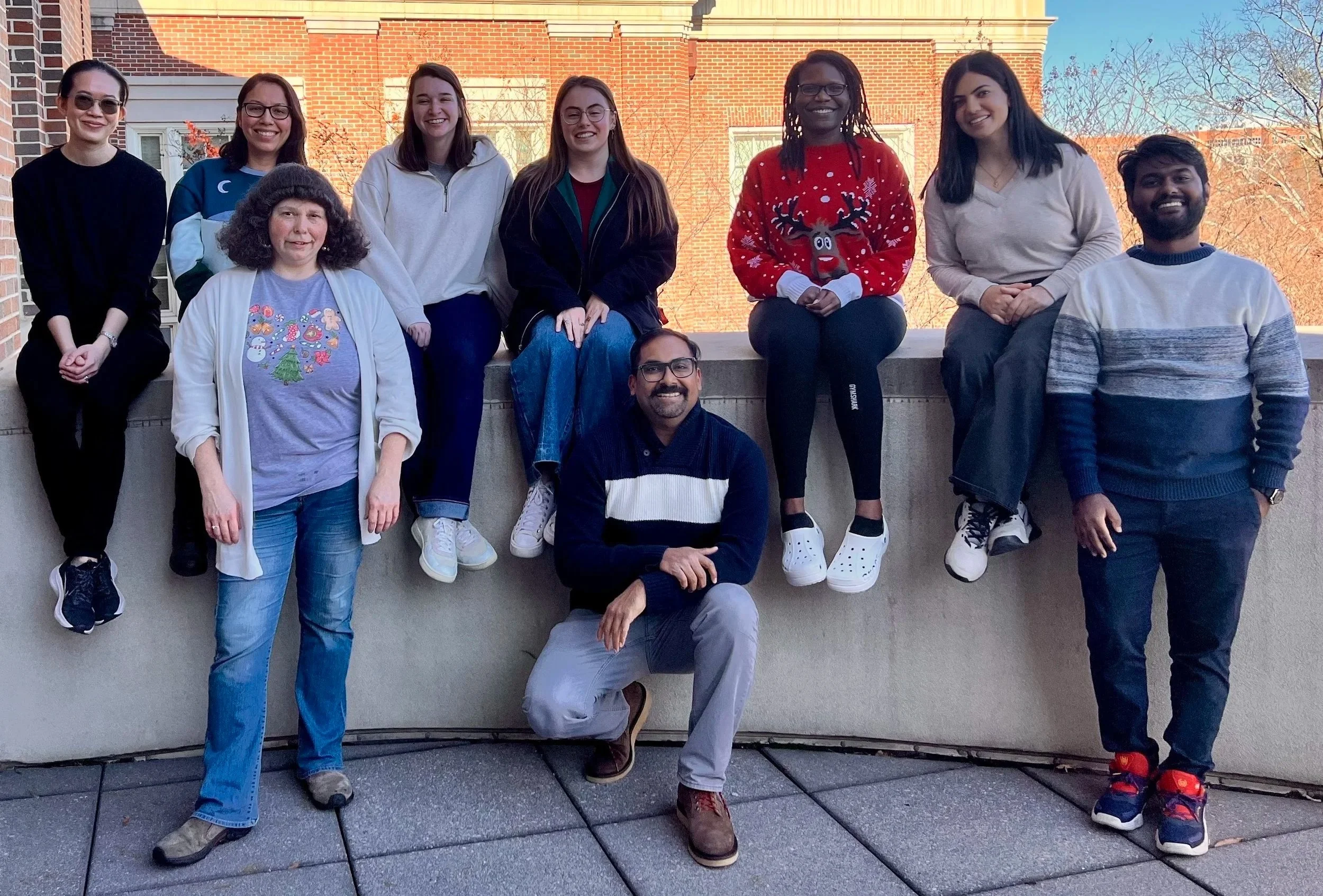 New students join the lab, 2025